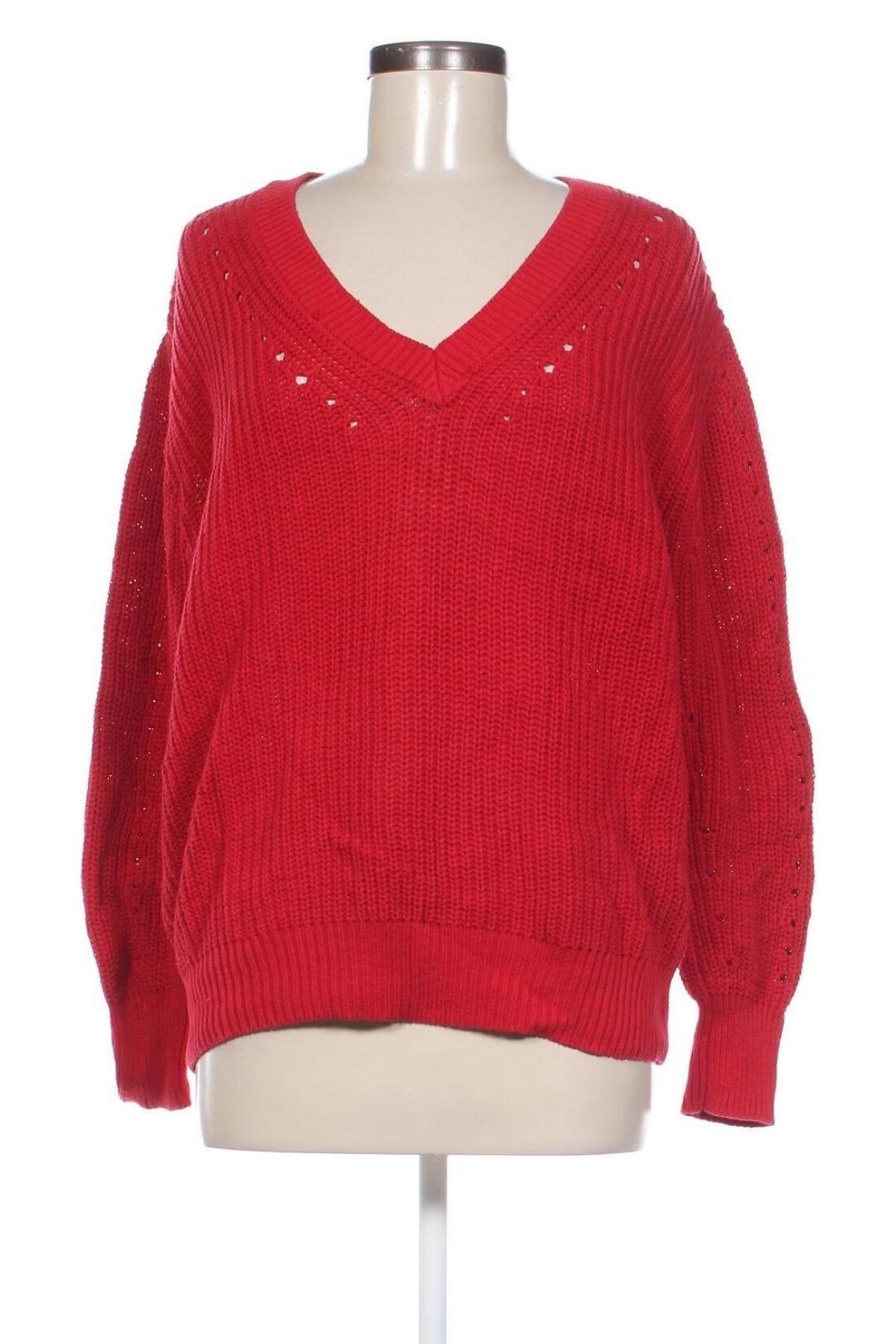 Damenpullover Mango, Größe L, Farbe Rot, Preis 18,99 €