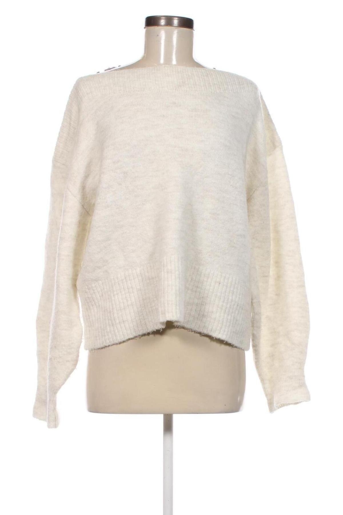 Damski sweter Marks & Spencer, Rozmiar L, Kolor ecru, Cena 86,99 zł