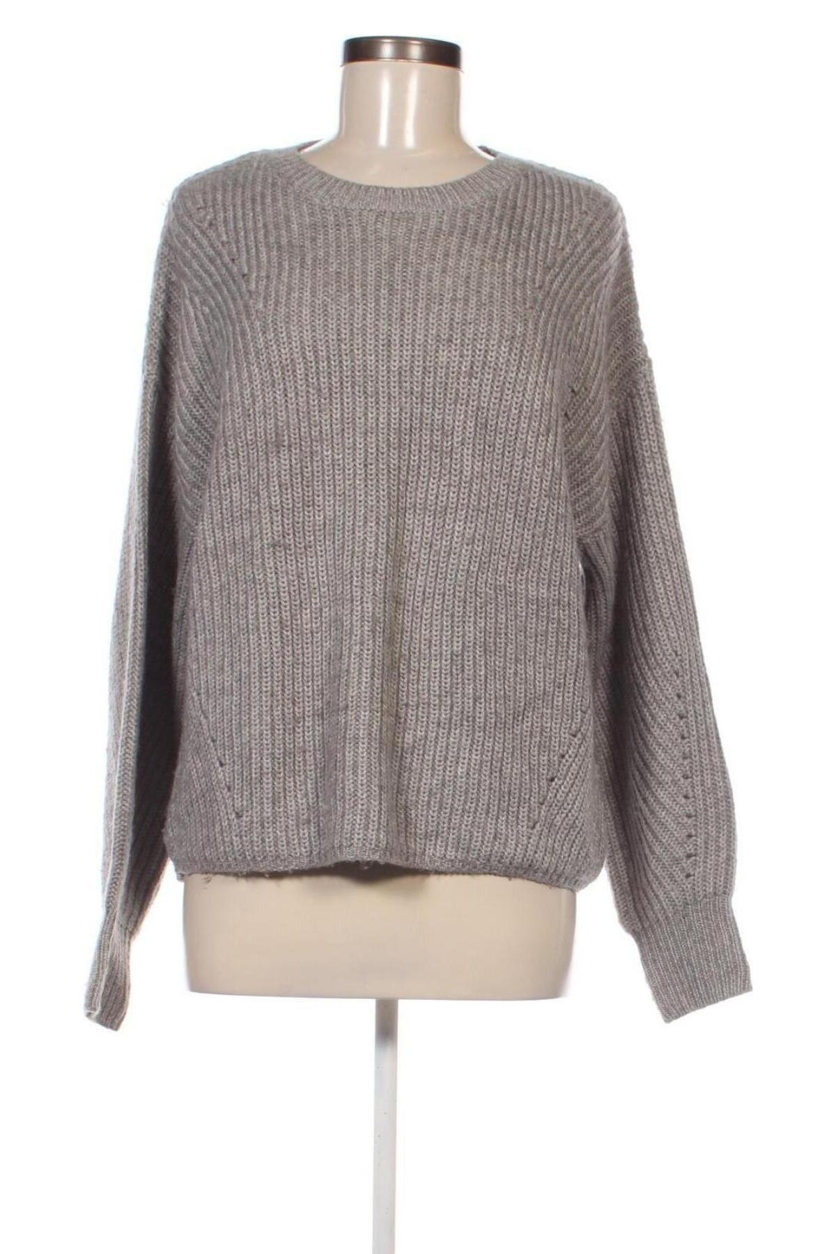 Damenpullover New Look, Größe M, Farbe Grau, Preis 11,99 €