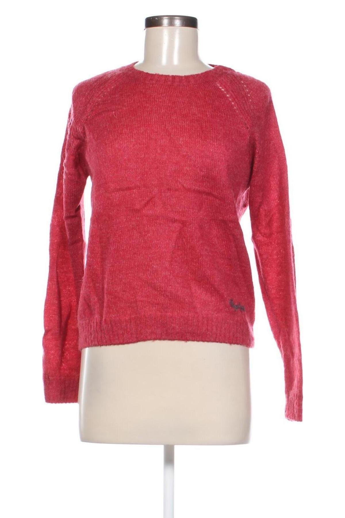 Damenpullover Pepe Jeans, Größe M, Farbe Rot, Preis 25,99 €