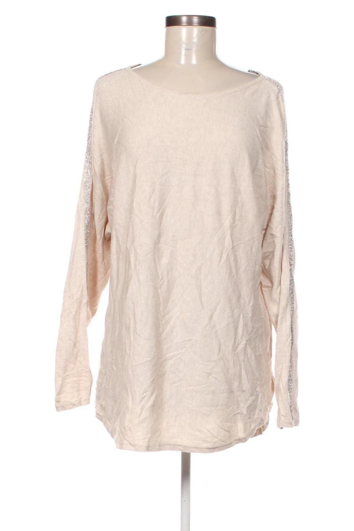 Damenpullover Pfeffinger, Größe XL, Farbe Beige, Preis 20,49 €