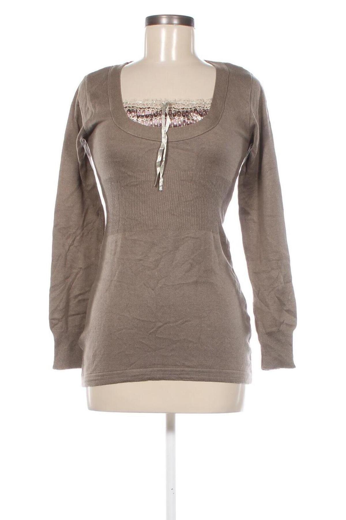 Damenpullover Promod, Größe M, Farbe Beige, Preis 16,99 €