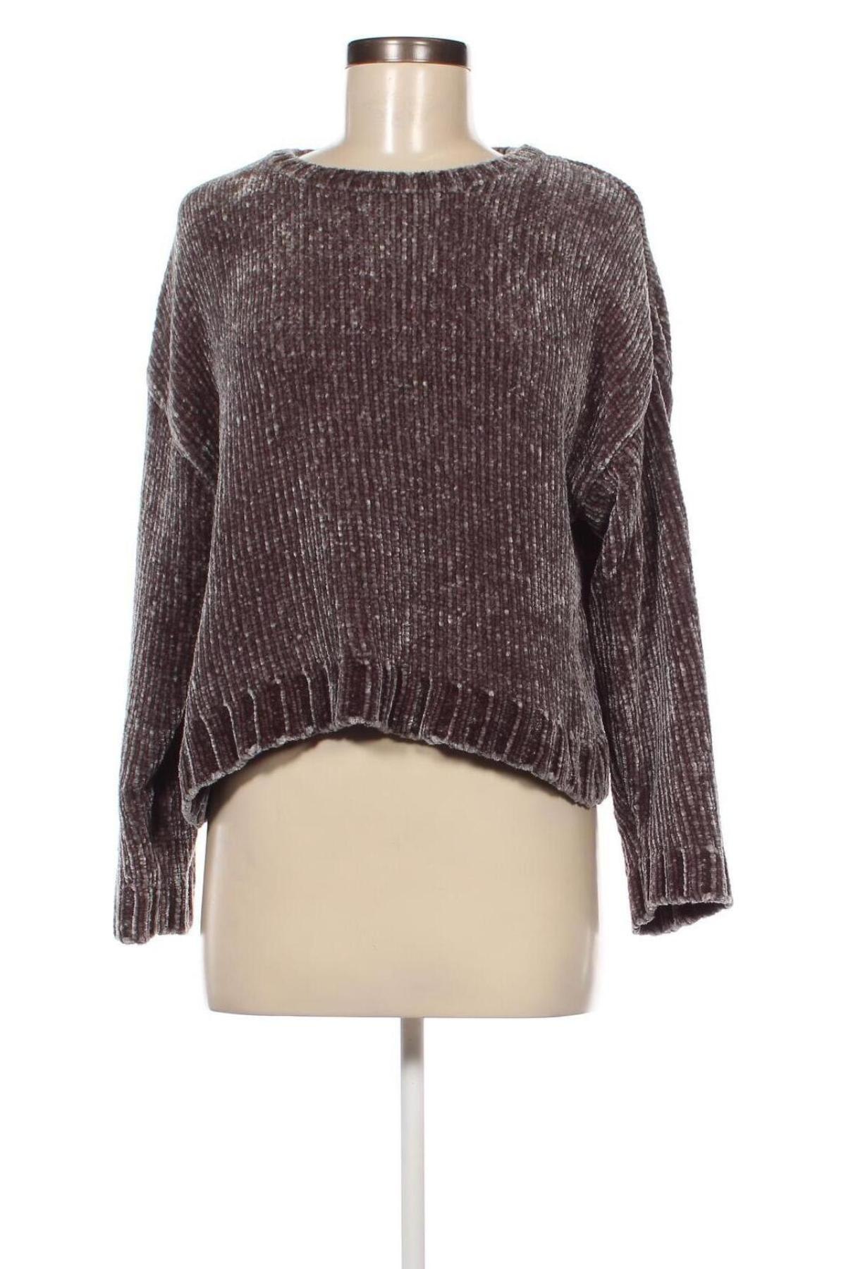 Damenpullover Pull&Bear, Größe L, Farbe Grau, Preis 20,49 €