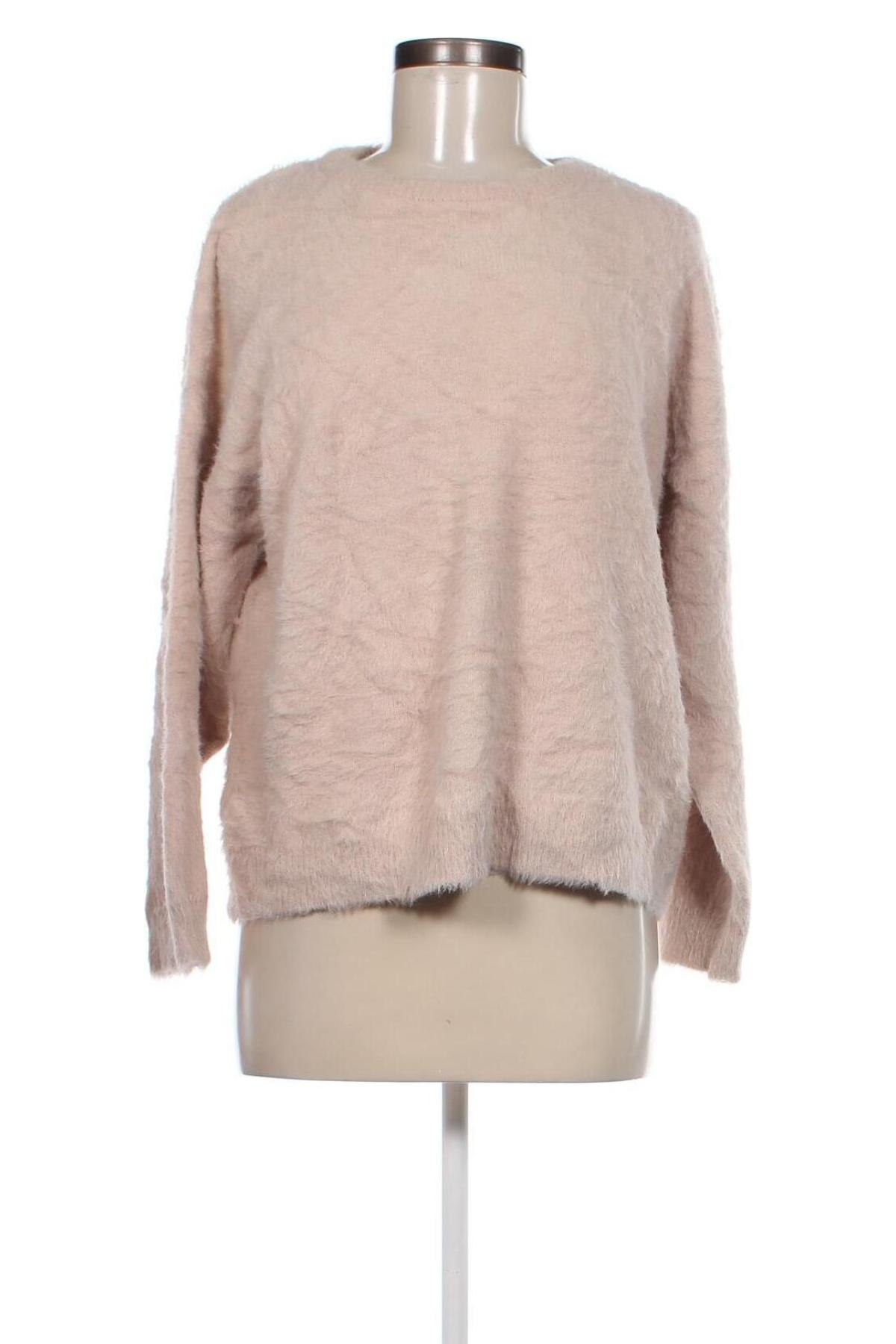 Damenpullover Stradivarius, Größe M, Farbe Ecru, Preis € 12,49