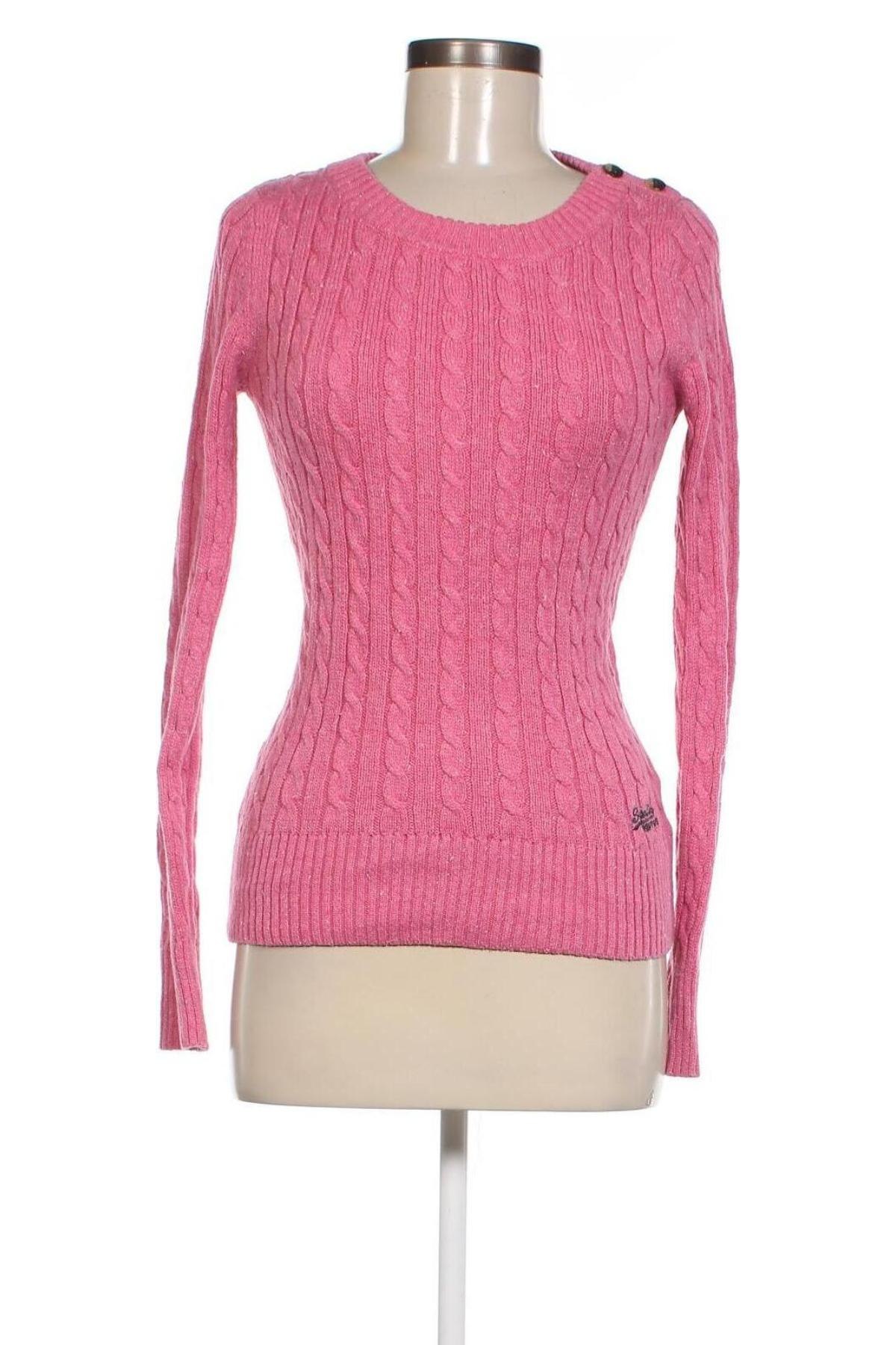 Damenpullover Superdry, Größe S, Farbe Rosa, Preis € 20,99