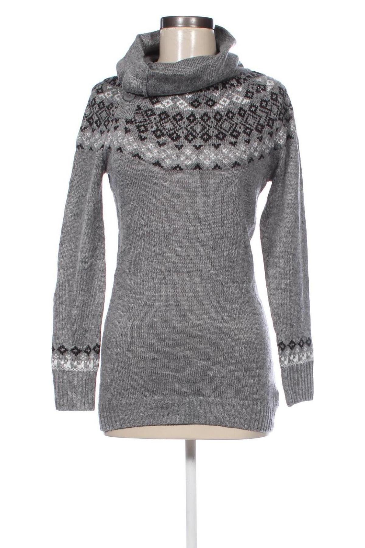 Damenpullover Terranova, Größe S, Farbe Grau, Preis 12,49 €