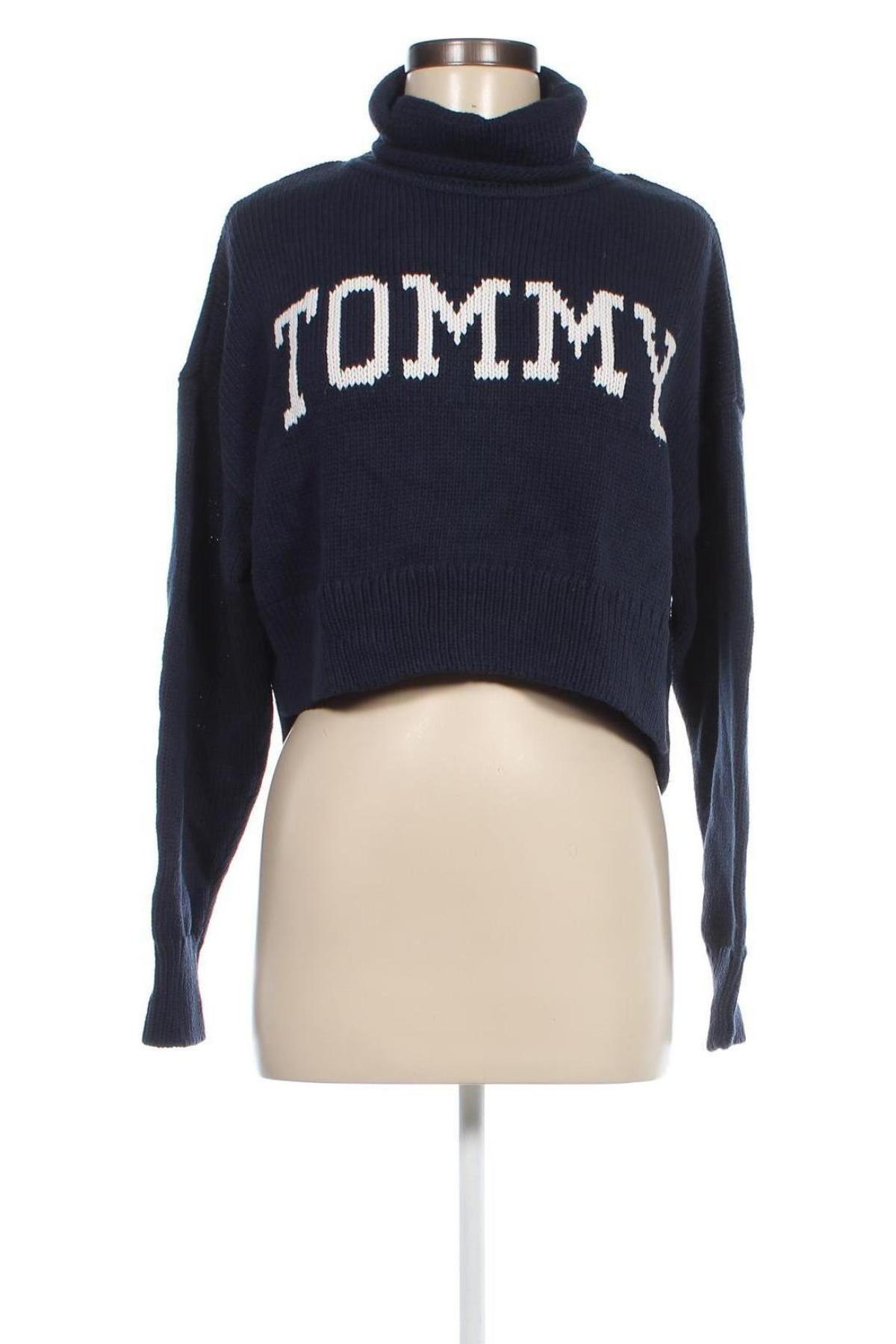 Pulover de femei Tommy Jeans, Mărime S, Culoare Albastru, Preț 269,99 Lei