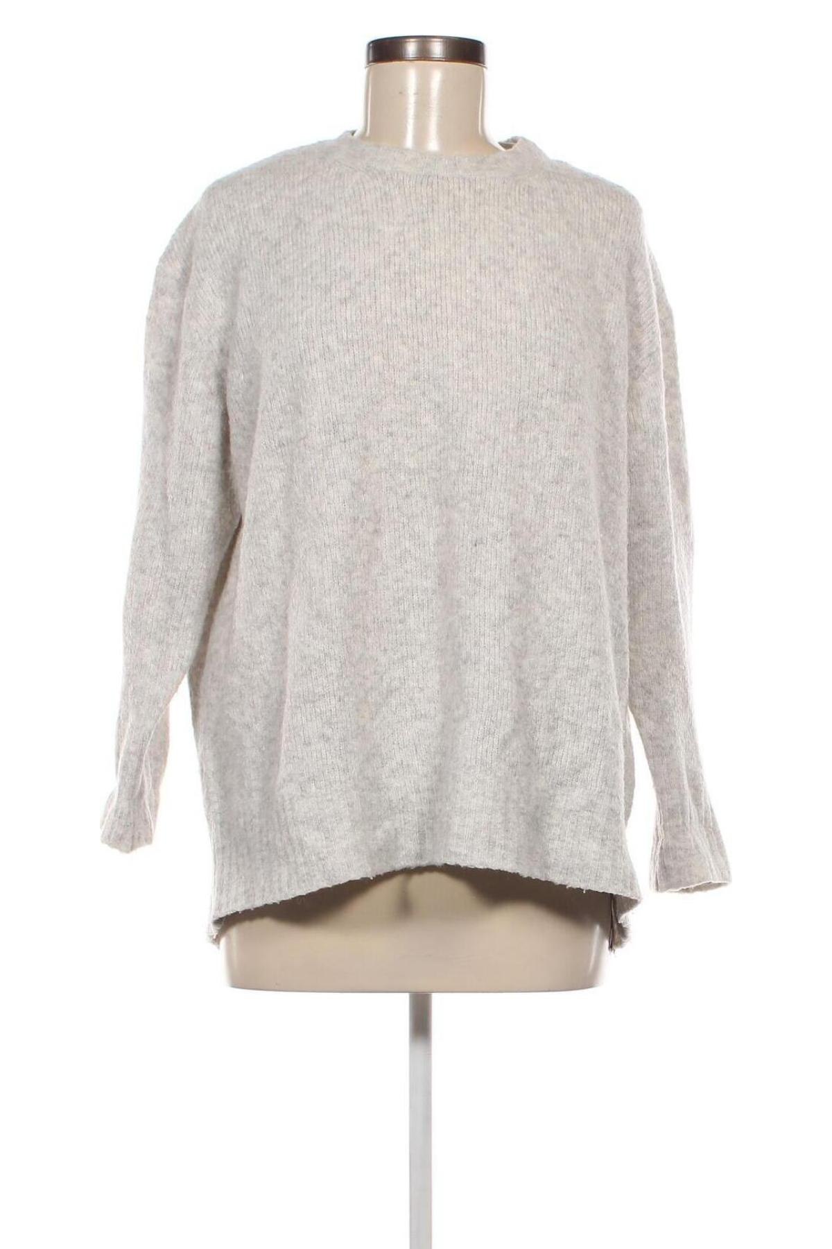 Damenpullover Zara, Größe M, Farbe Grau, Preis 18,99 €