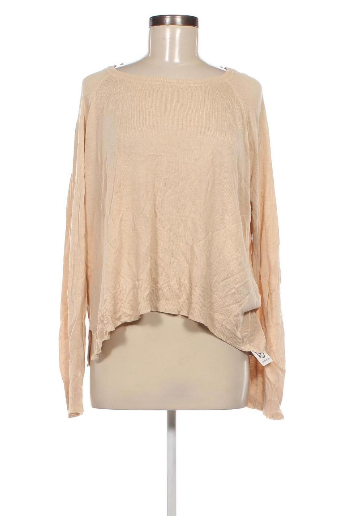 Damenpullover Zara, Größe L, Farbe Beige, Preis € 7,99