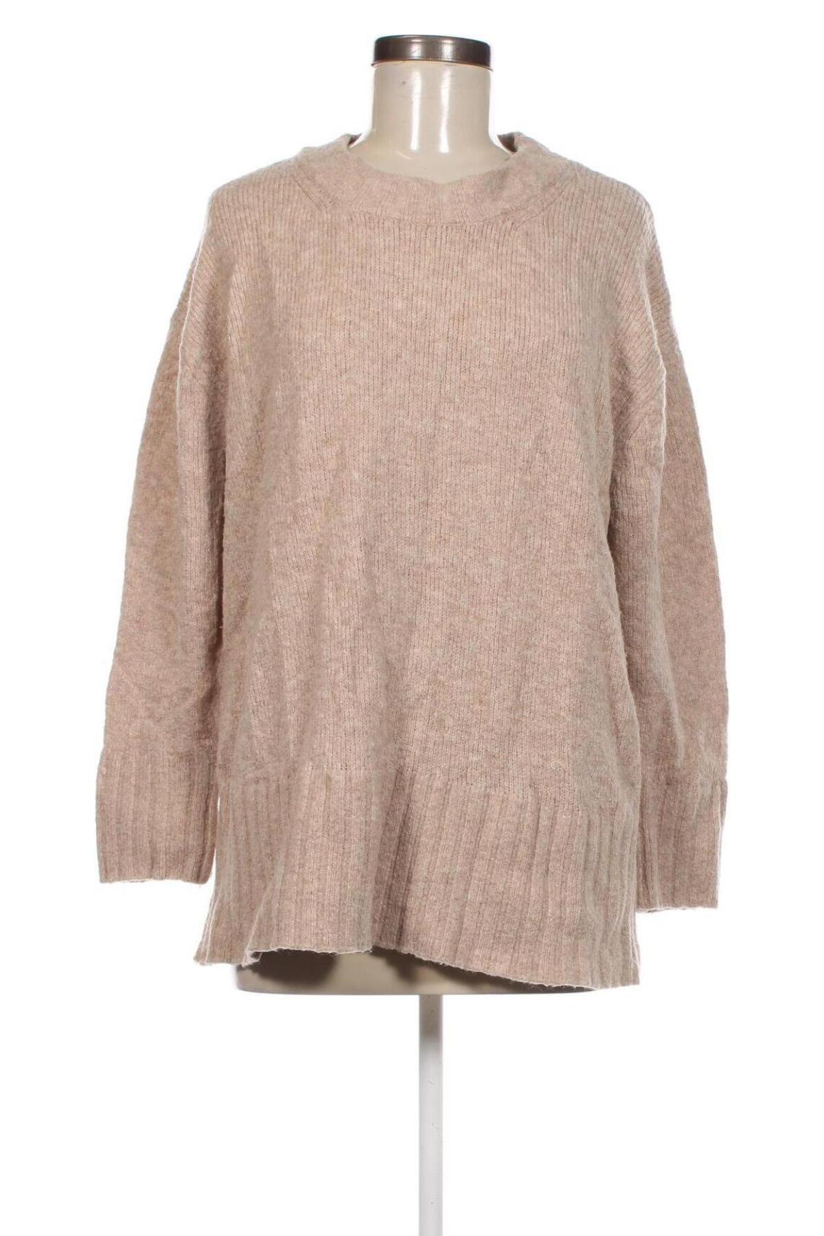 Damenpullover Zara, Größe M, Farbe Beige, Preis 8,99 €