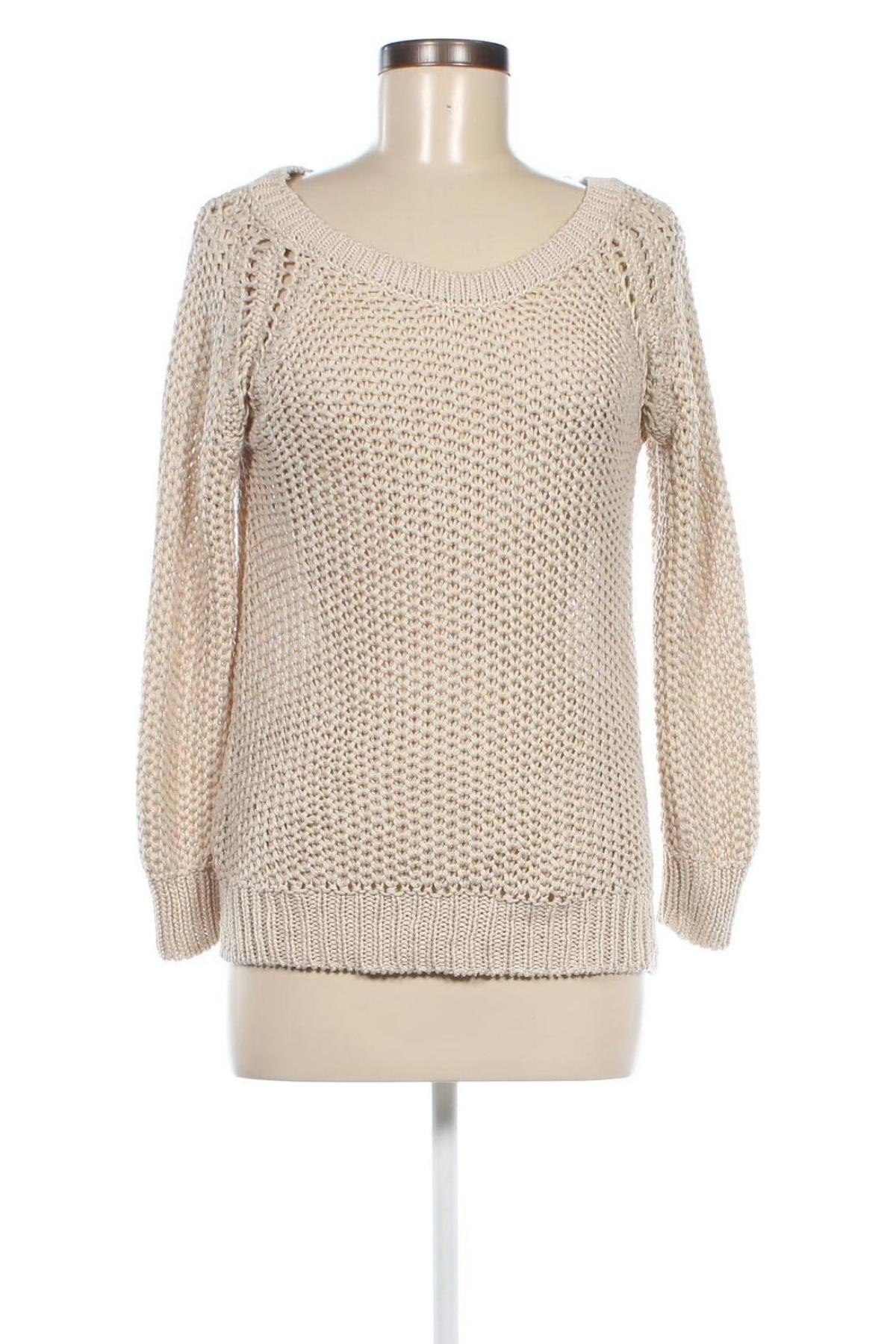 Damenpullover Zara Knitwear, Größe M, Farbe Beige, Preis 7,99 €