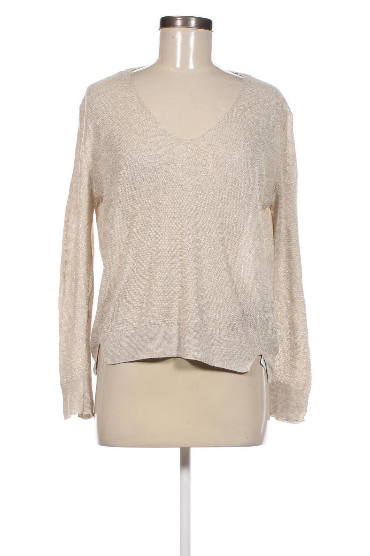 Damenpullover Zara Knitwear, Größe S, Farbe Beige, Preis 7,99 €