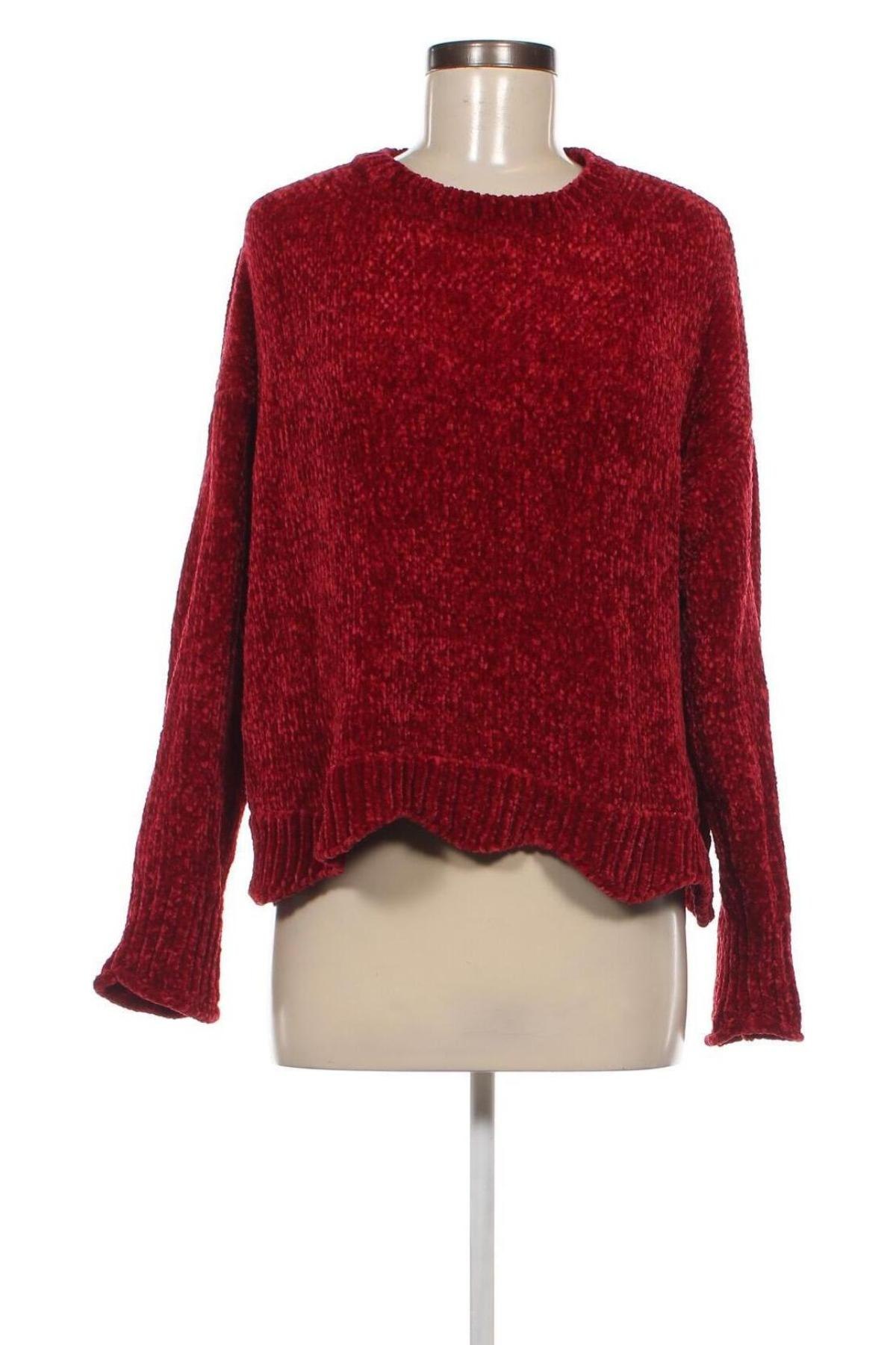 Dámský svetr Zara Knitwear, Velikost M, Barva Červená, Cena  439,00 Kč