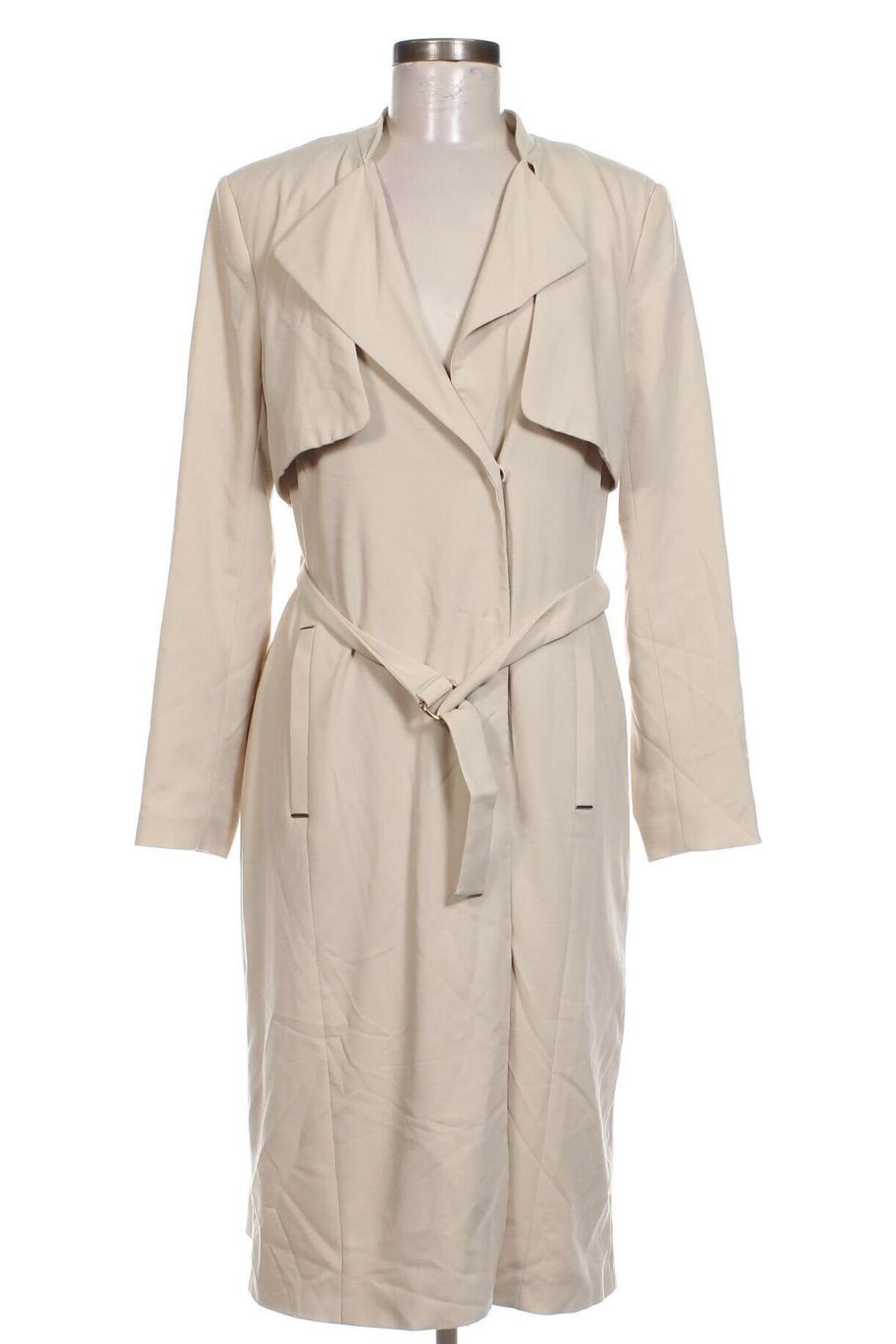 Trench de femei H&M, Mărime L, Culoare Bej, Preț 173,00 Lei