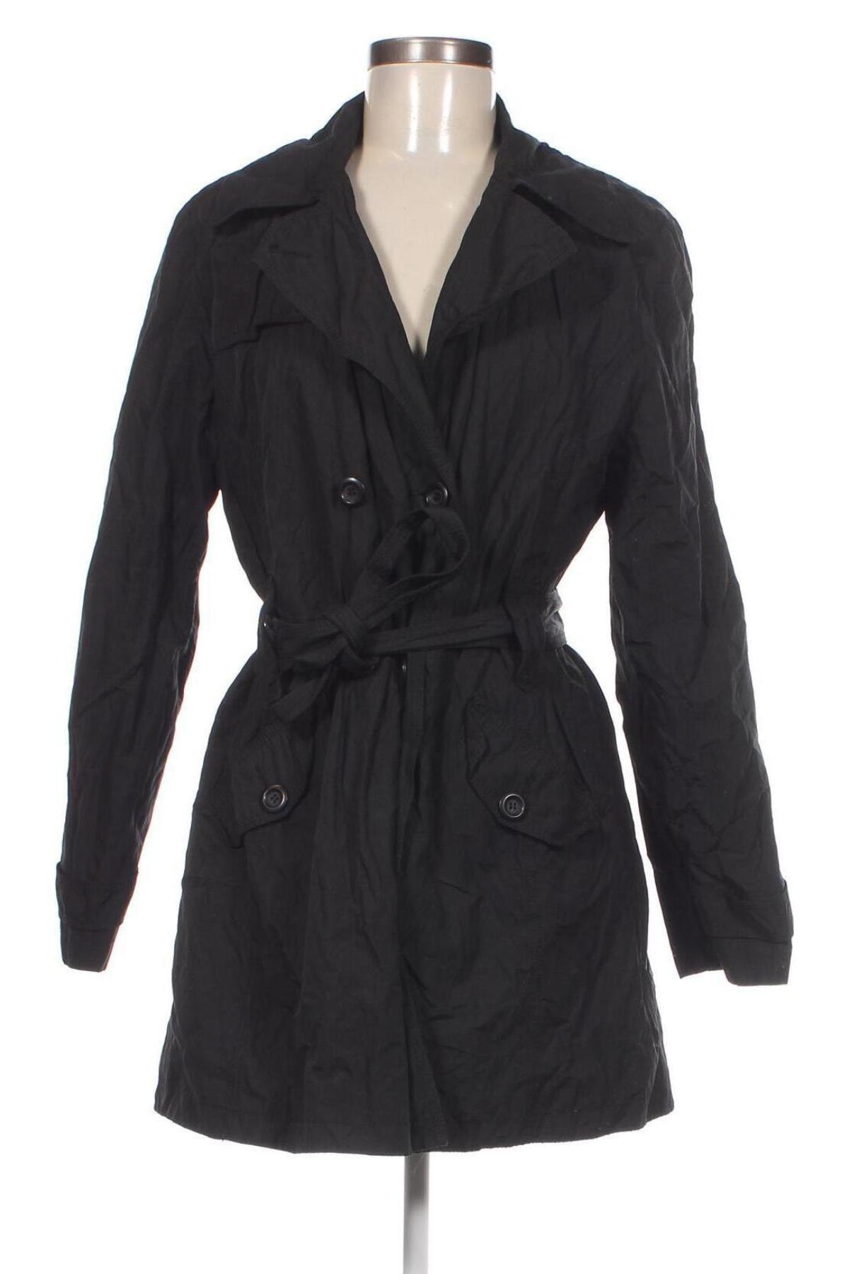 Damen Trenchcoat Loft, Größe L, Farbe Schwarz, Preis 47,99 €