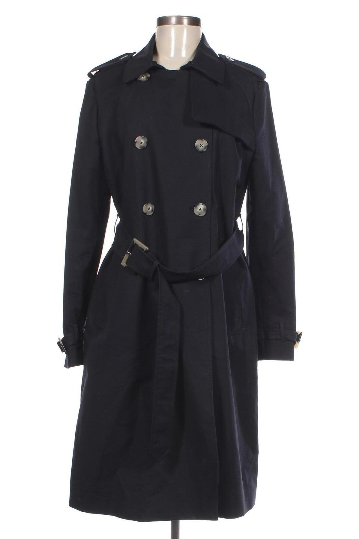 Damen Trench Coat Mango, Größe XL, Farbe Blau, Preis € 24,49