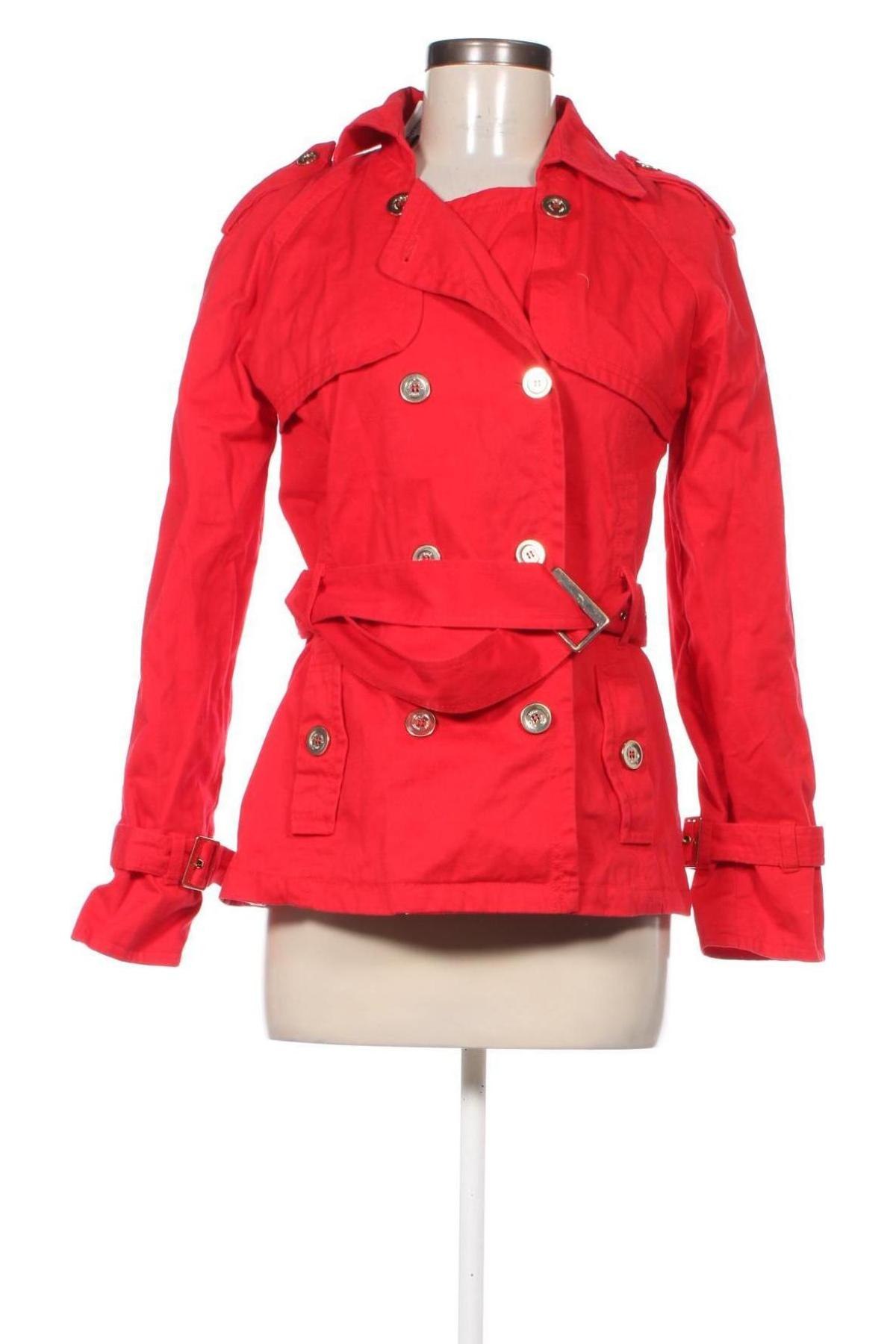 Damen Trench Coat Mango, Größe M, Farbe Rot, Preis € 35,00