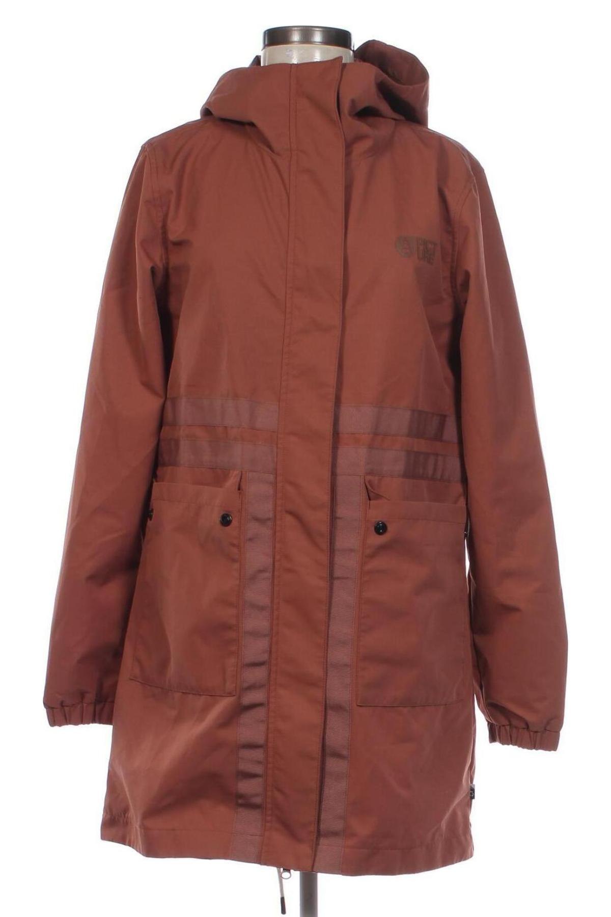 Damen Trenchcoat Picture, Größe M, Farbe Braun, Preis 47,99 €