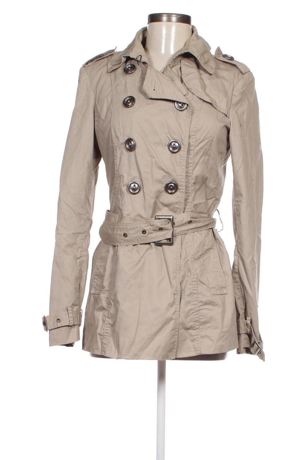 Damen Trenchcoat Stradivarius, Größe M, Farbe Beige, Preis 47,99 €