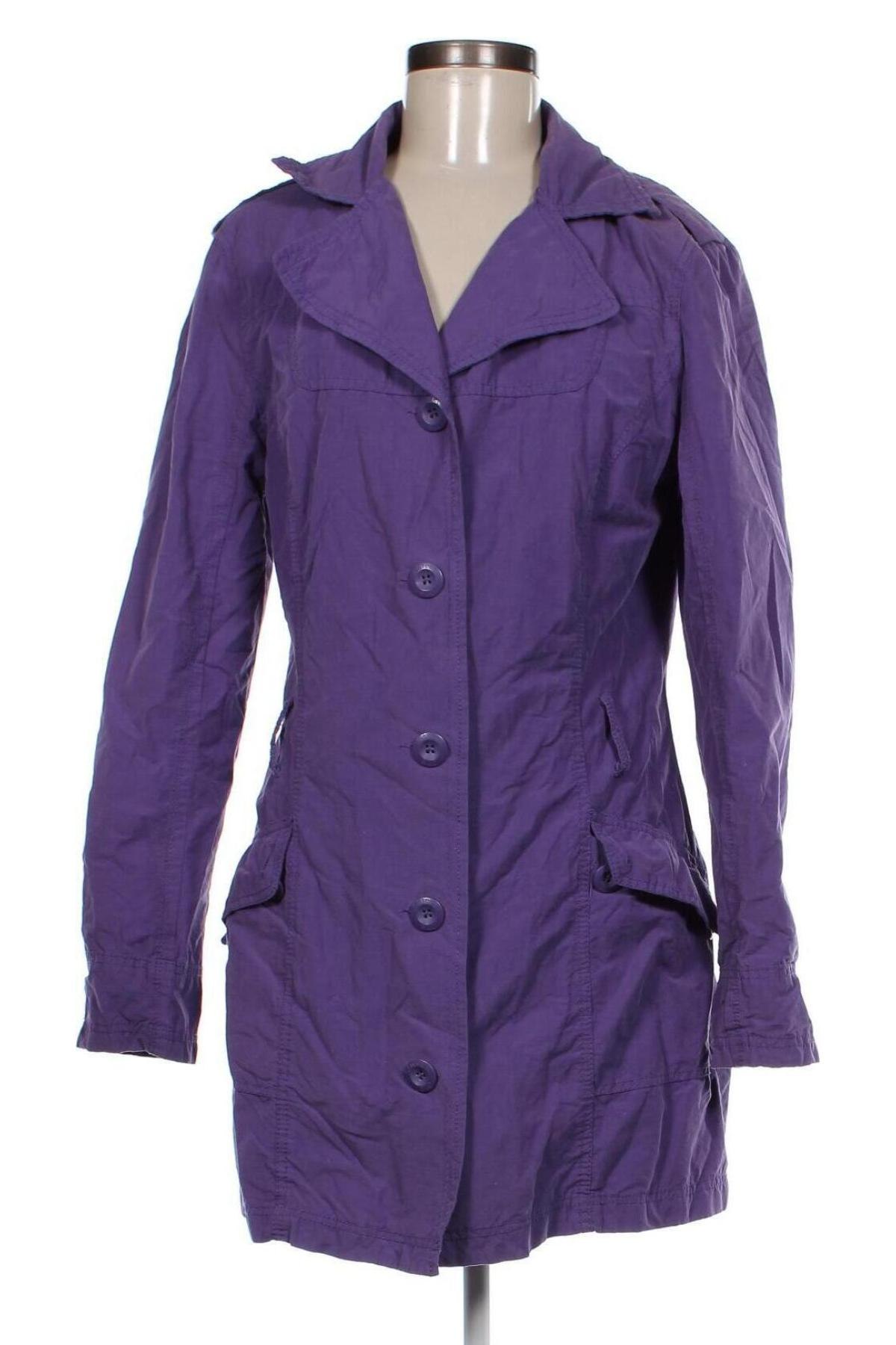 Damen Trenchcoat Street One, Größe M, Farbe Lila, Preis 30,49 €