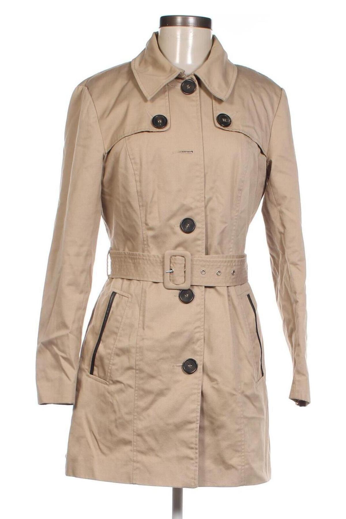 Trench de femei Vero Moda, Mărime L, Culoare Bej, Preț 157,99 Lei