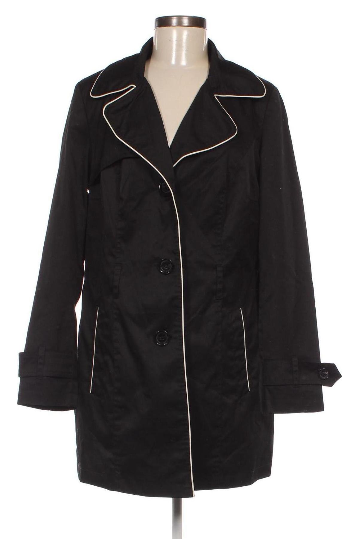 Damen Trench Coat Yessica, Größe XL, Farbe Schwarz, Preis € 24,99