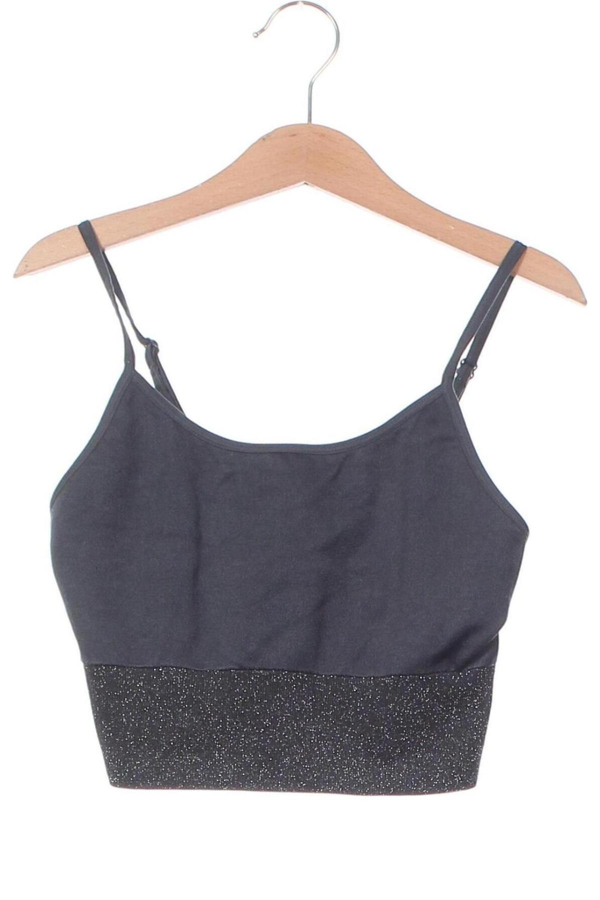 Damen Sporttop H&M Sport, Größe XS, Farbe Grau, Preis 7,68 €