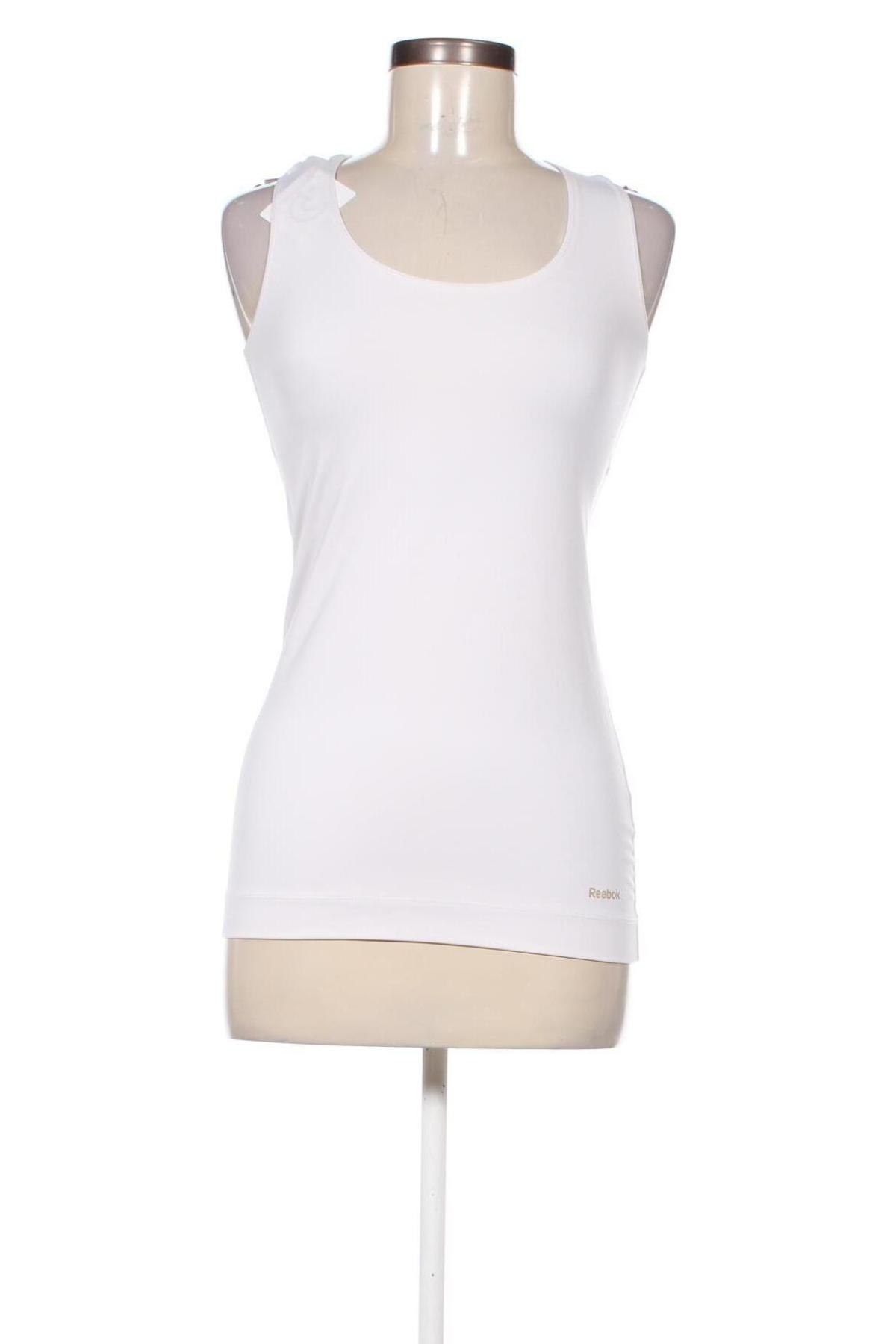 Damski sportowy top Reebok, Rozmiar S, Kolor Biały, Cena 54,99 zł