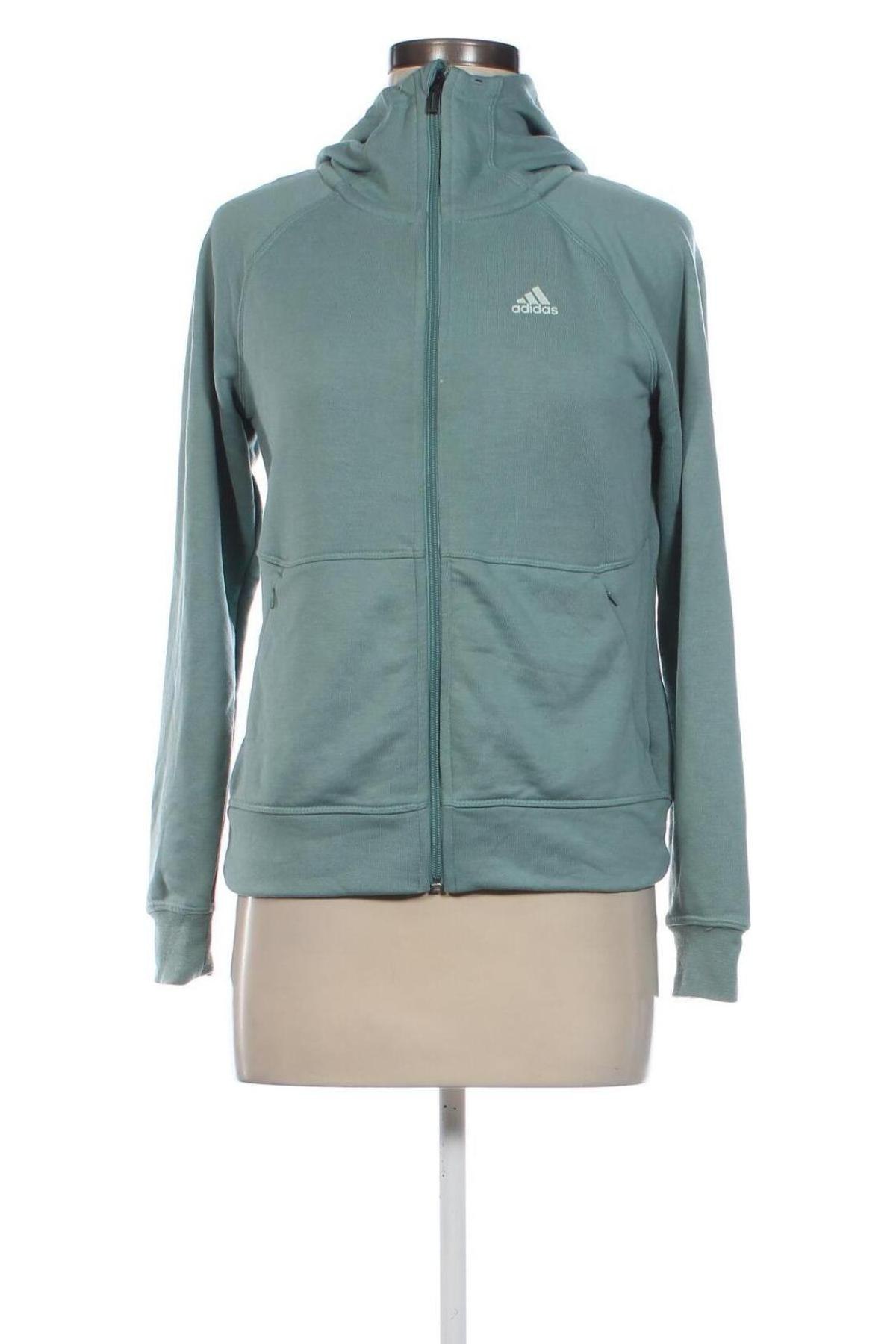 Damen Sweatshirt Adidas, Größe XS, Farbe Grün, Preis € 32,49