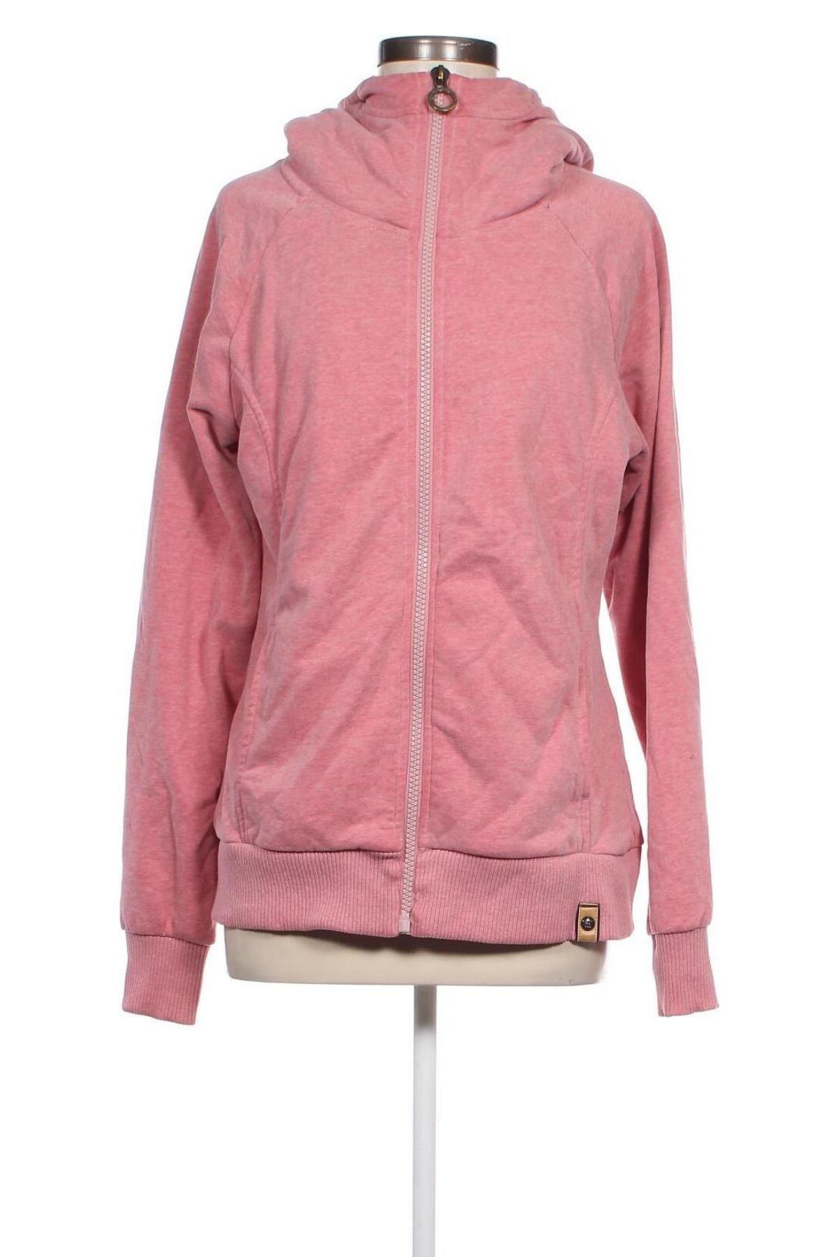 Damen Sweatshirt Fli Papigu, Größe L, Farbe Rosa, Preis 21,00 €