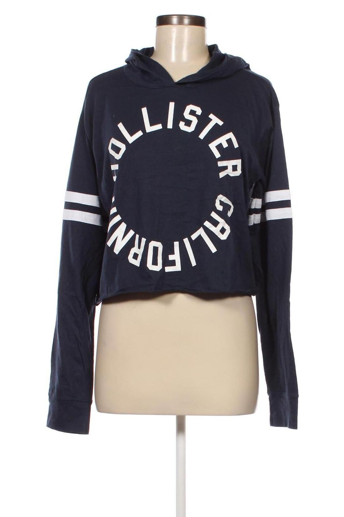 Damen Sweatshirt Hollister, Größe L, Farbe Blau, Preis 11,99 €