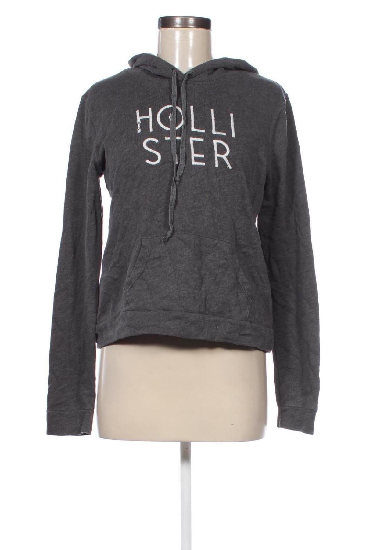 Damen Sweatshirt Hollister, Größe M, Farbe Grau, Preis 28,99 €