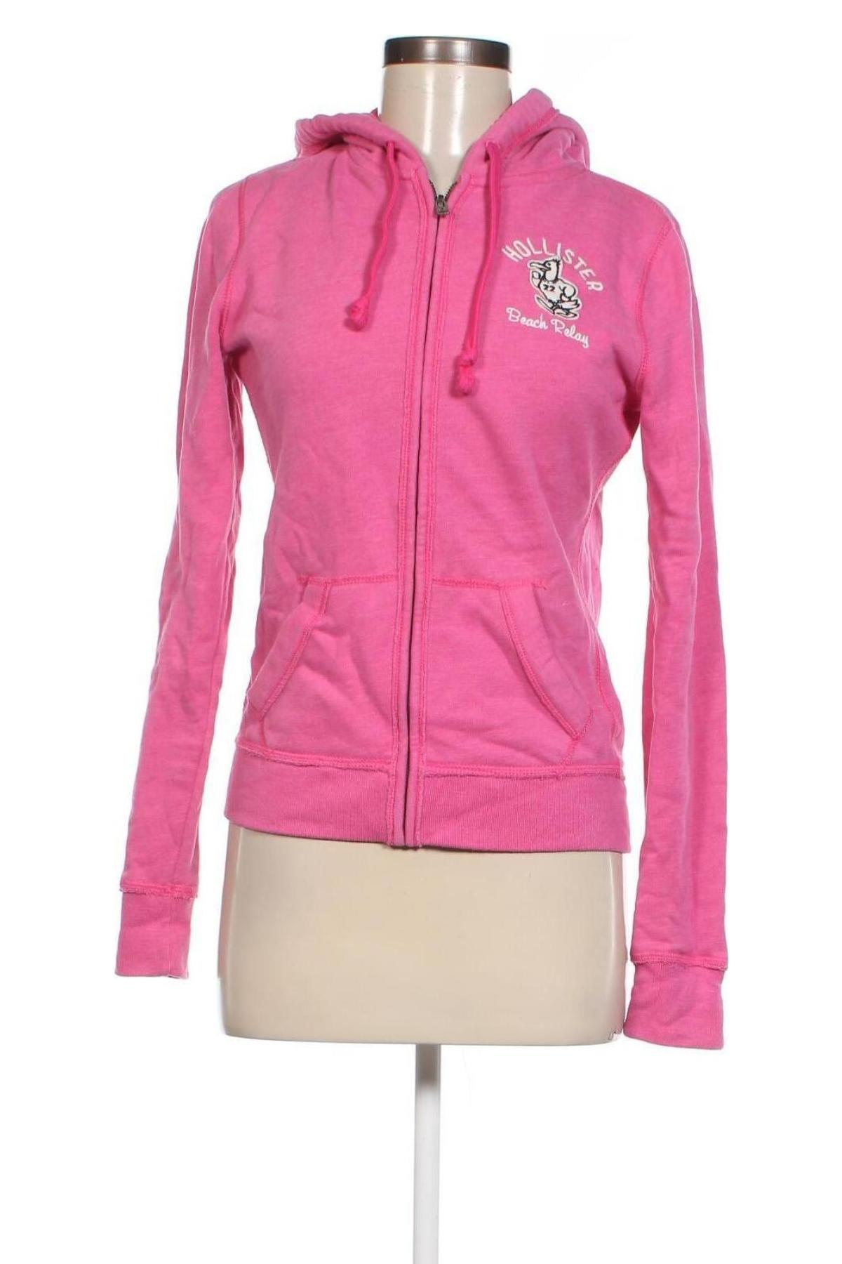 Damen Sweatshirt Hollister, Größe M, Farbe Rosa, Preis 14,99 €