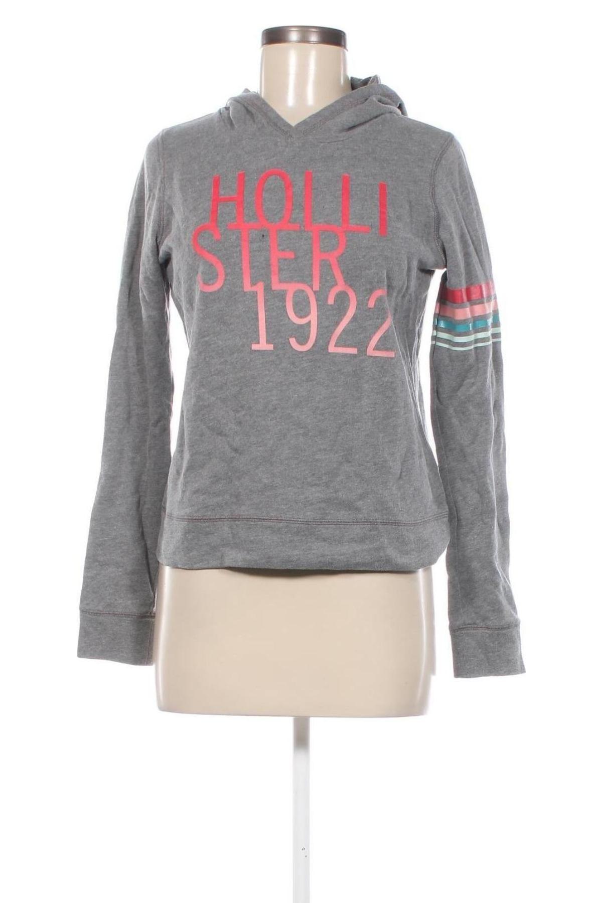 Damen Sweatshirt Hollister, Größe S, Farbe Grau, Preis € 13,49