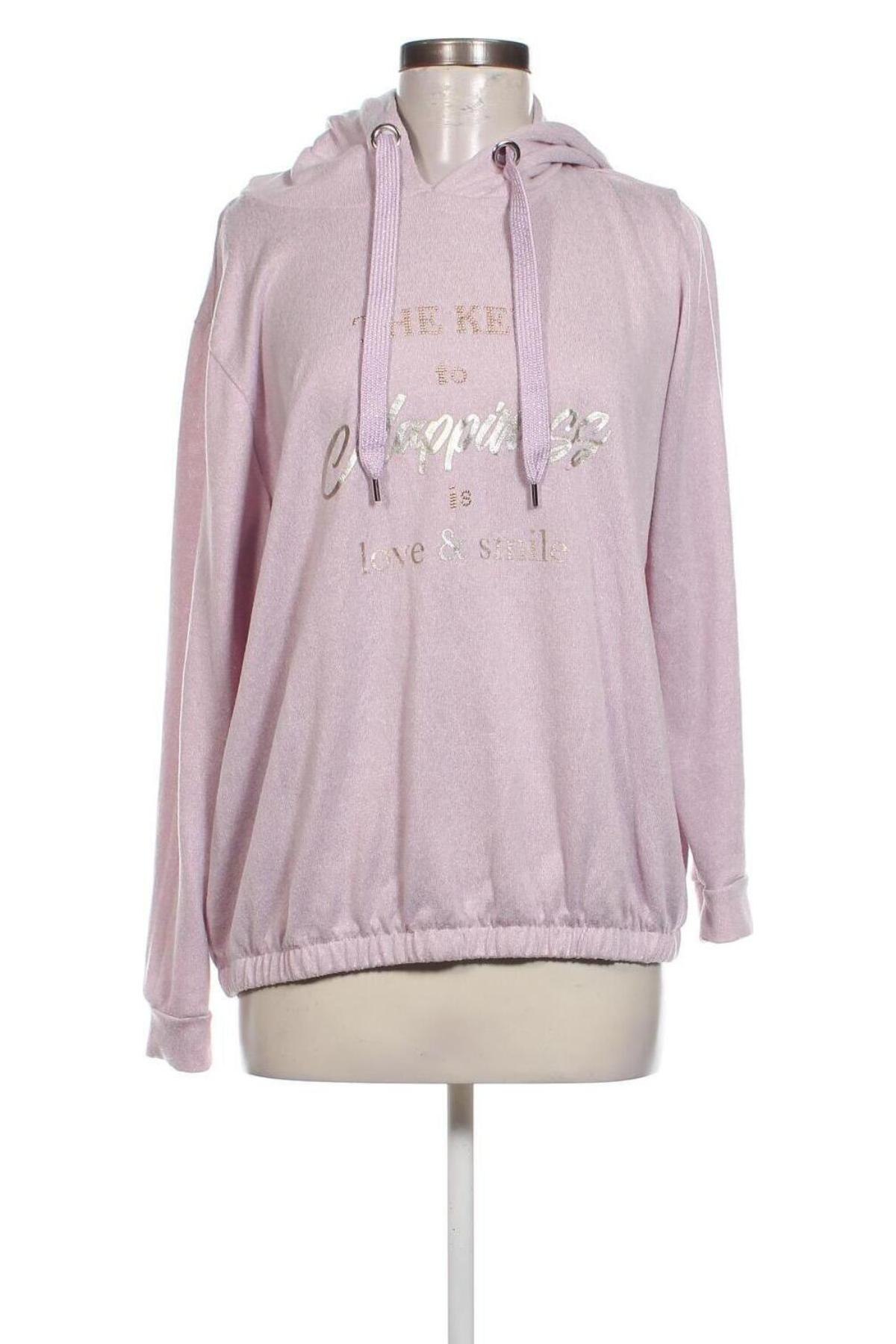 Damen Sweatshirt Laura Torelli, Größe L, Farbe Lila, Preis 10,99 €