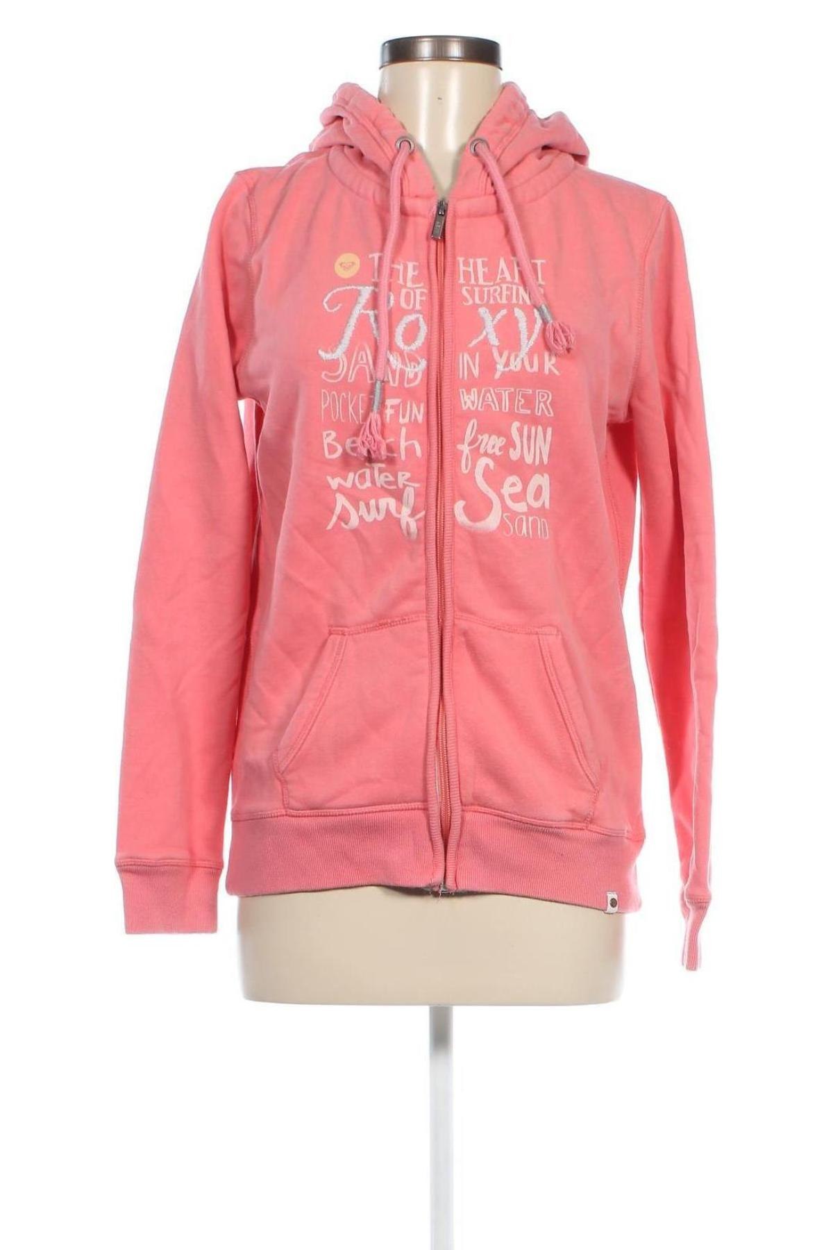 Damen Sweatshirt Roxy, Größe M, Farbe Rosa, Preis € 11,99