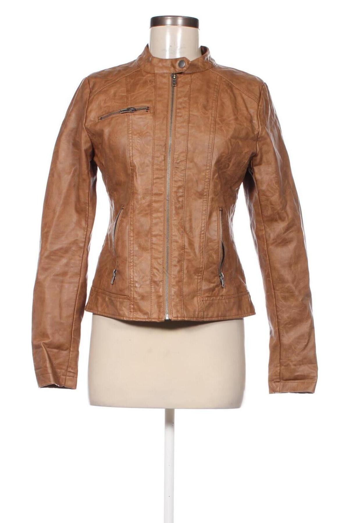 Damen Lederjacke Gina, Größe S, Farbe Braun, Preis 20,99 €