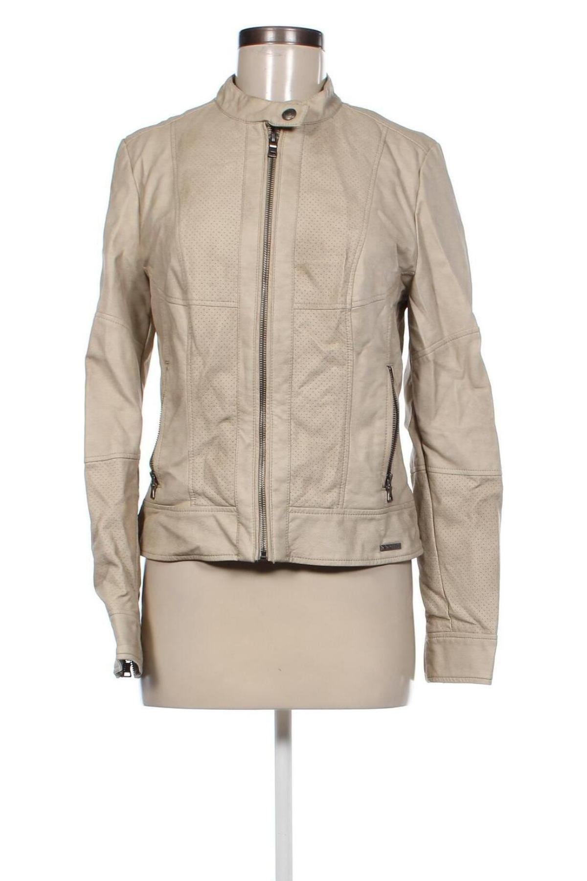 Damen Lederjacke Guess, Größe M, Farbe Beige, Preis 36,49 €