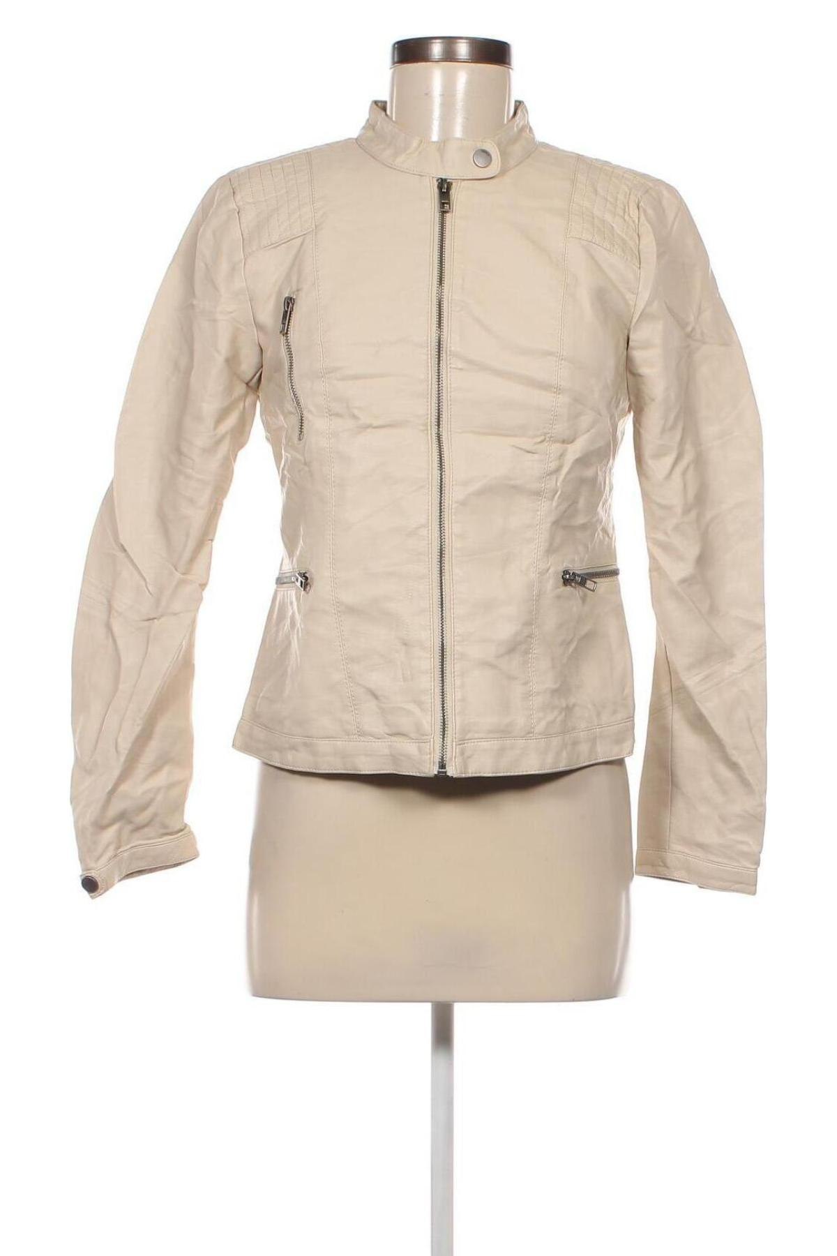 Damen Lederjacke ONLY, Größe S, Farbe Beige, Preis € 28,99