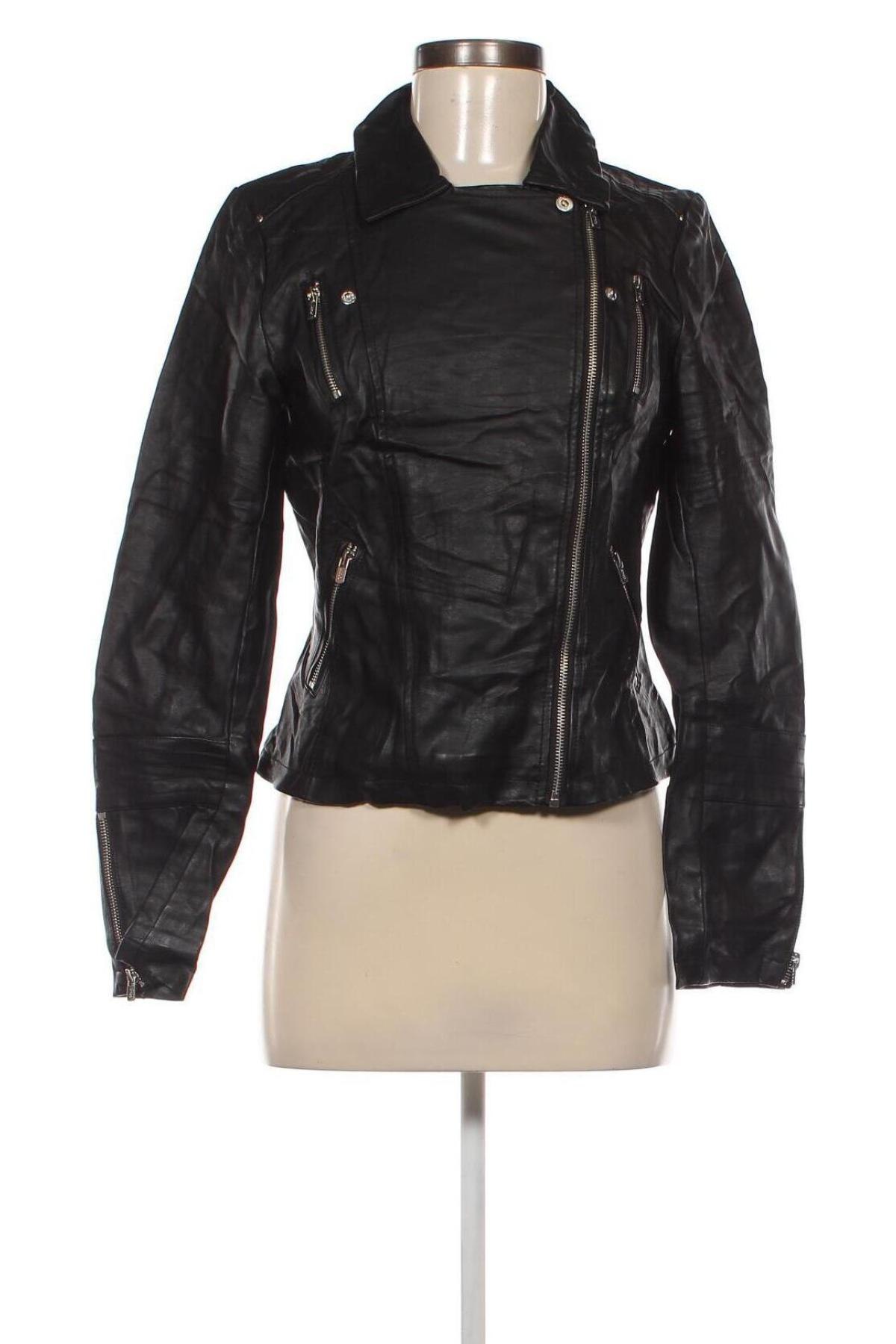 Damen Lederjacke ONLY, Größe S, Farbe Schwarz, Preis € 15,99