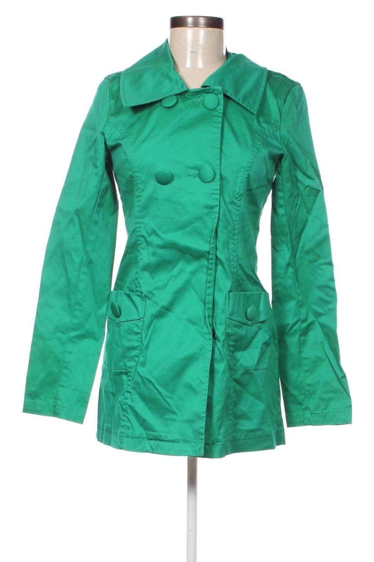 Palton de femei Ichi, Mărime XS, Culoare Verde, Preț 158,99 Lei