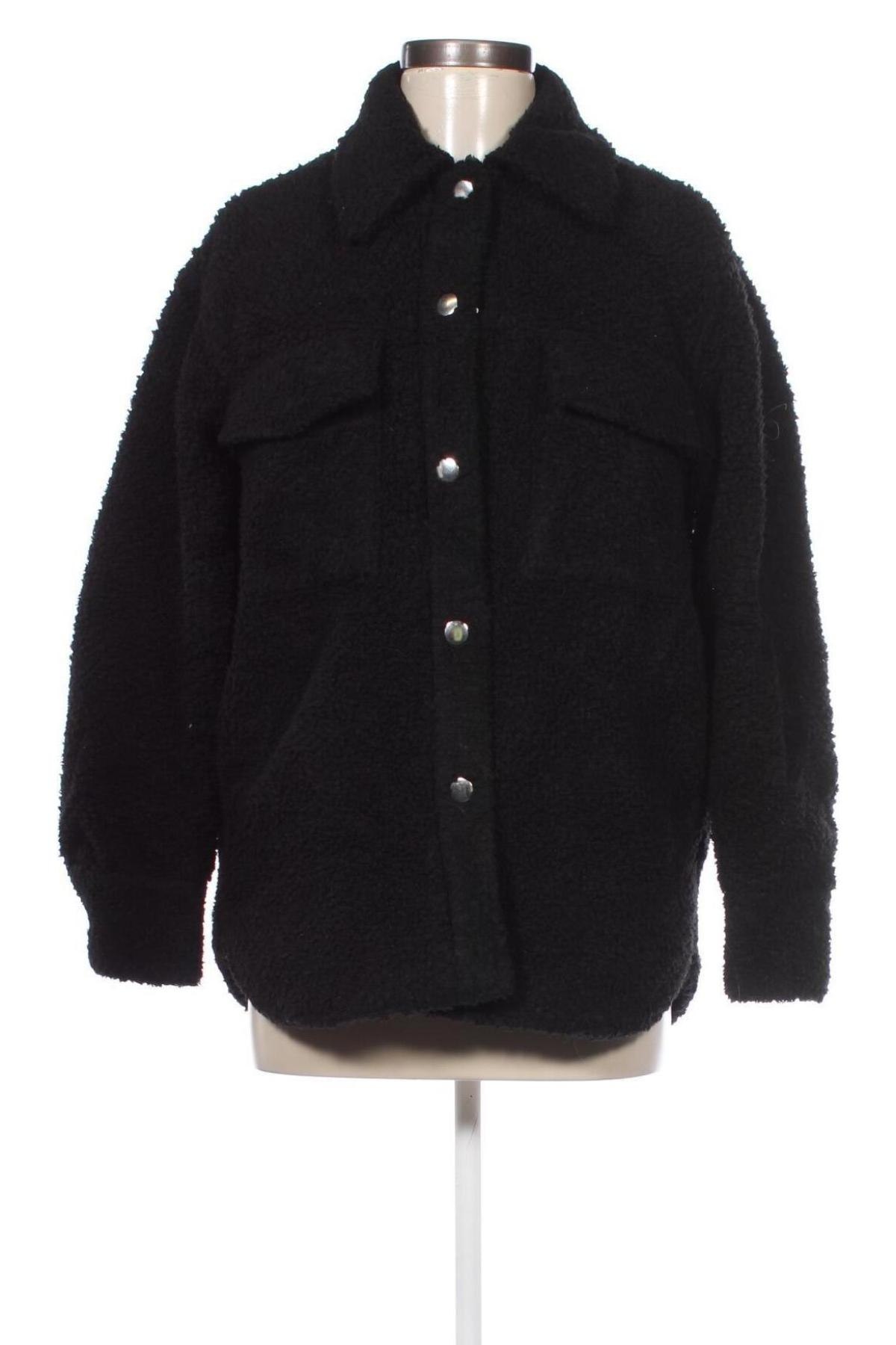 Damenmantel Monki, Größe XS, Farbe Schwarz, Preis € 25,49