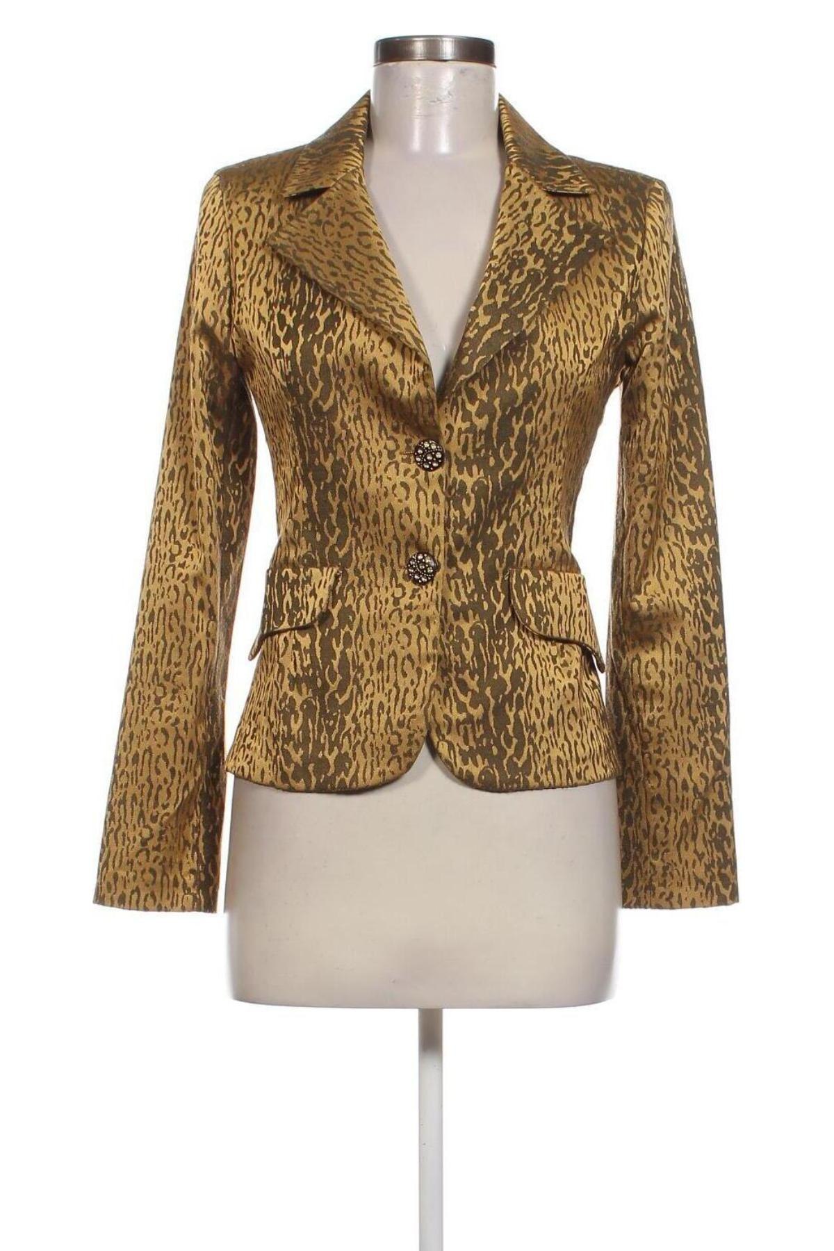 Damen Blazer, Größe S, Farbe Golden, Preis 17,49 €