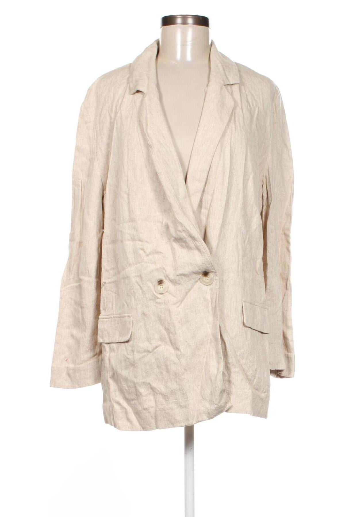 Damen Blazer AllSaints, Größe L, Farbe Beige, Preis 142,99 €