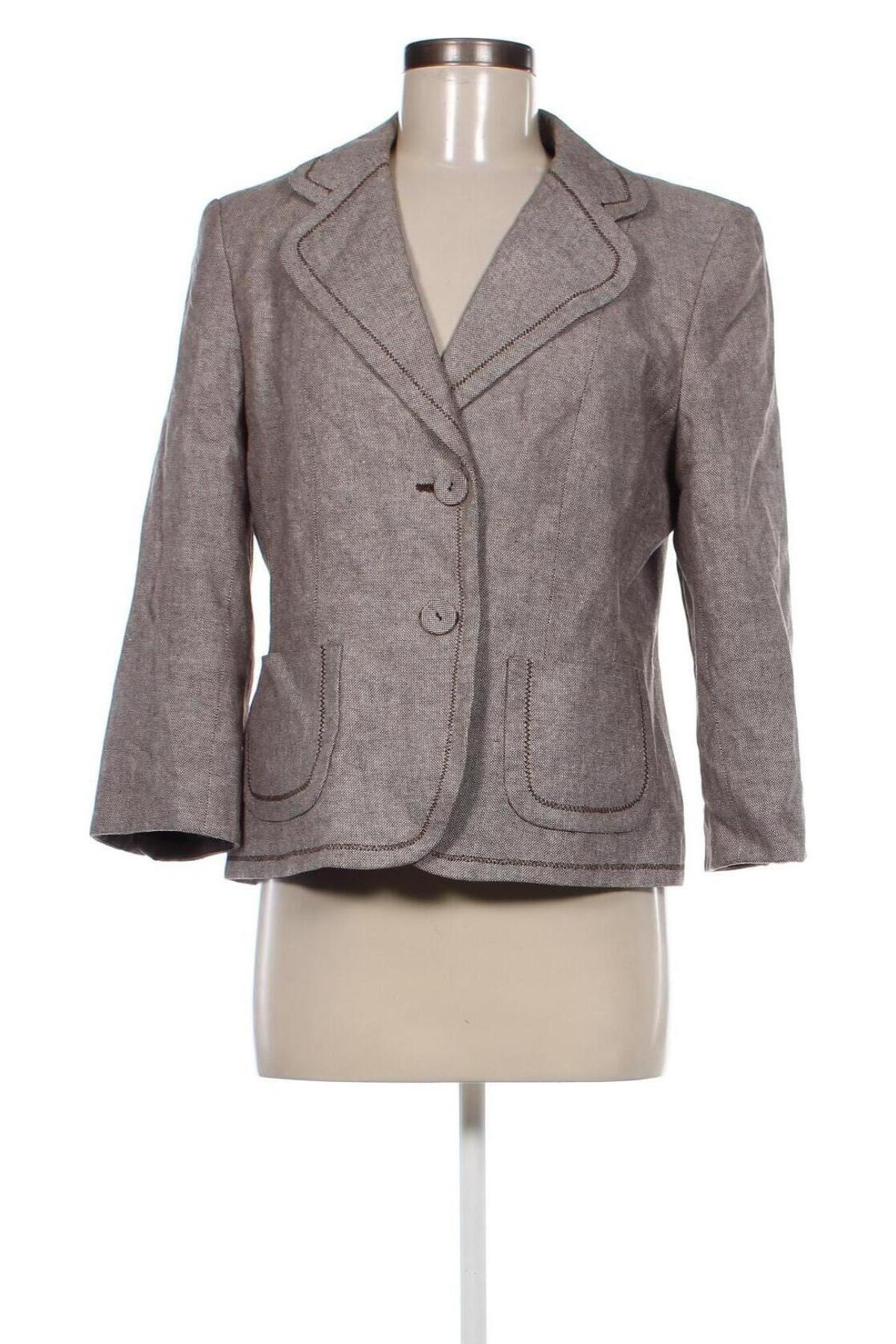 Damen Blazer Ann Taylor, Größe L, Farbe Grau, Preis 38,49 €