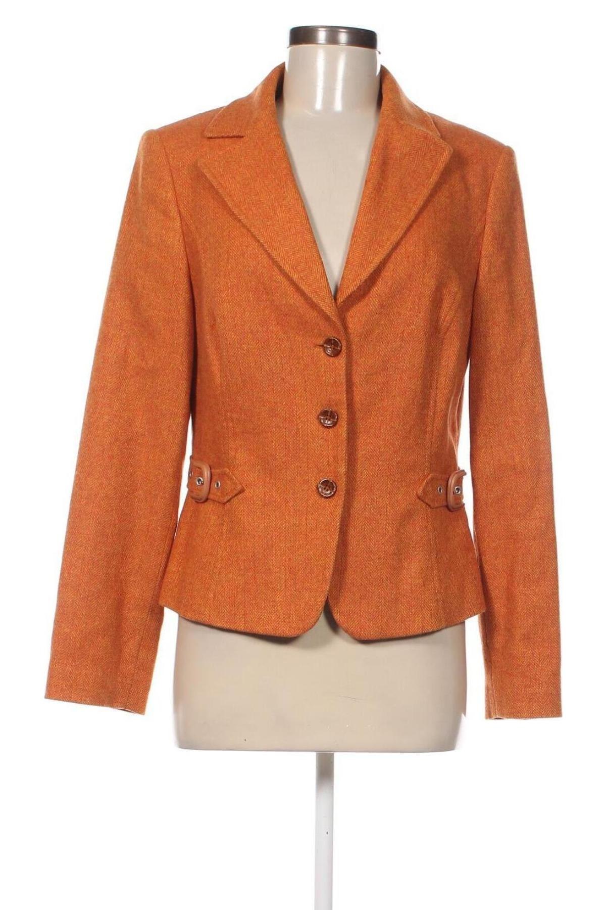 Damen Blazer Biba, Größe M, Farbe Orange, Preis 17,49 €