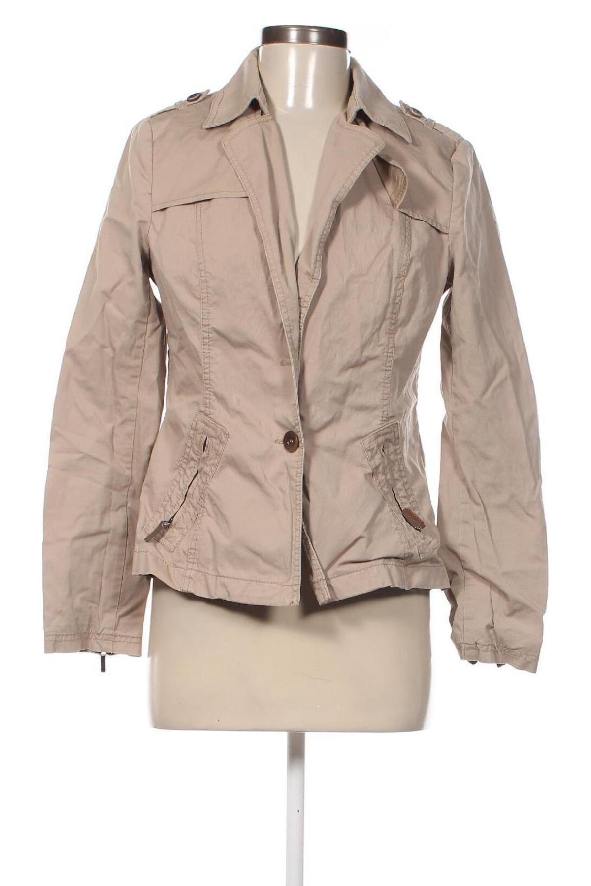 Damen Blazer Comma,, Größe M, Farbe Beige, Preis 30,99 €