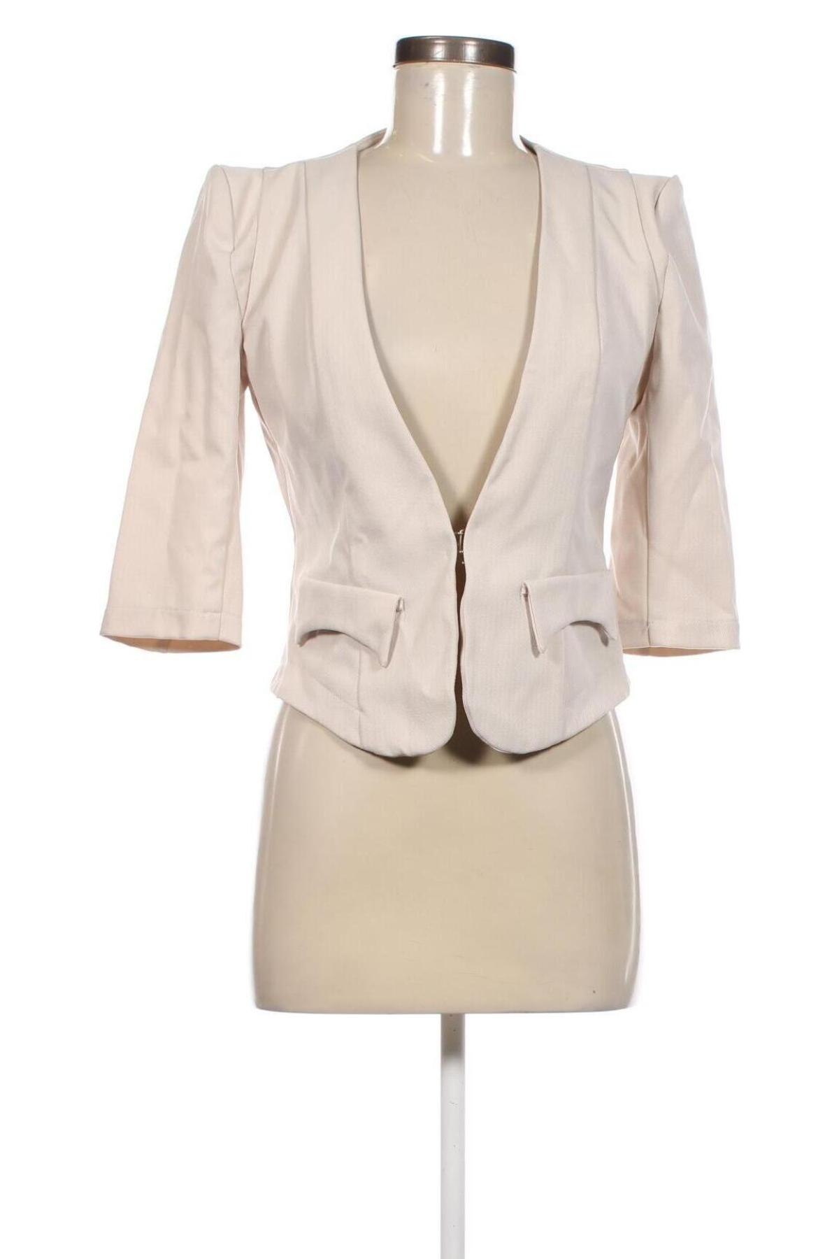 Damen Blazer Cutie, Größe S, Farbe Beige, Preis 17,49 €