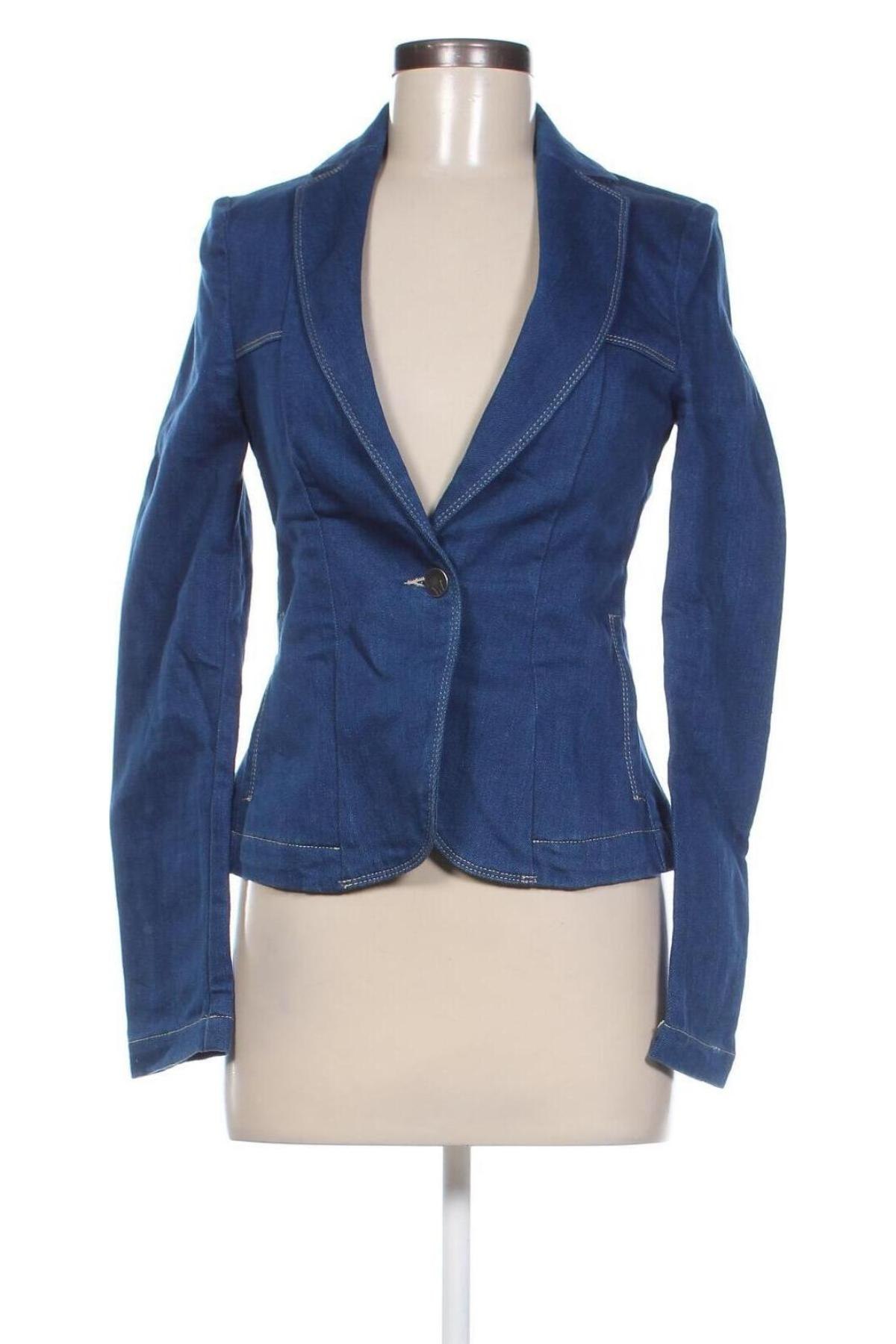 Damen Blazer Fornarina, Größe S, Farbe Blau, Preis 26,99 €