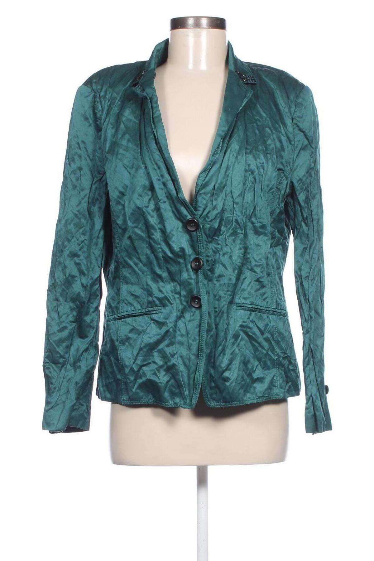 Damen Blazer Frank Walder, Größe M, Farbe Grün, Preis 34,49 €